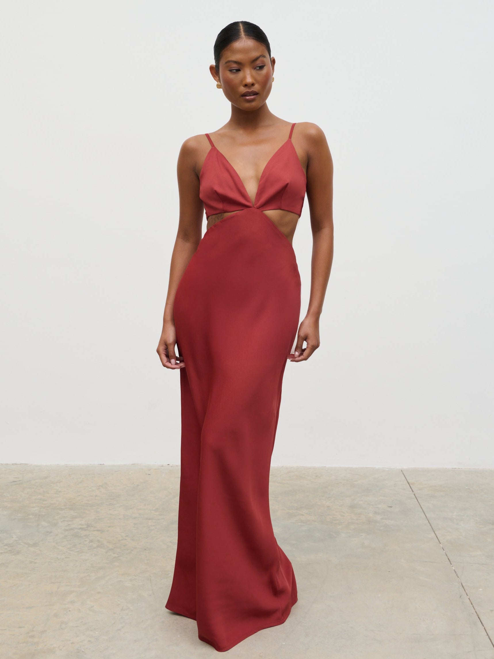 Nellie Cut Out Maxi Dress