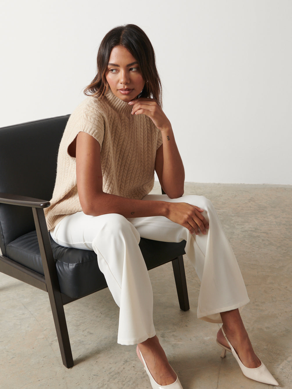 STEVIE overshirt - IVORY
