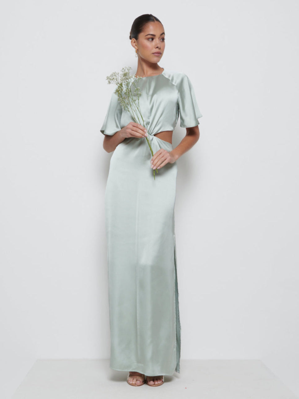Zara Twist Knot Bridesmaid Dress
