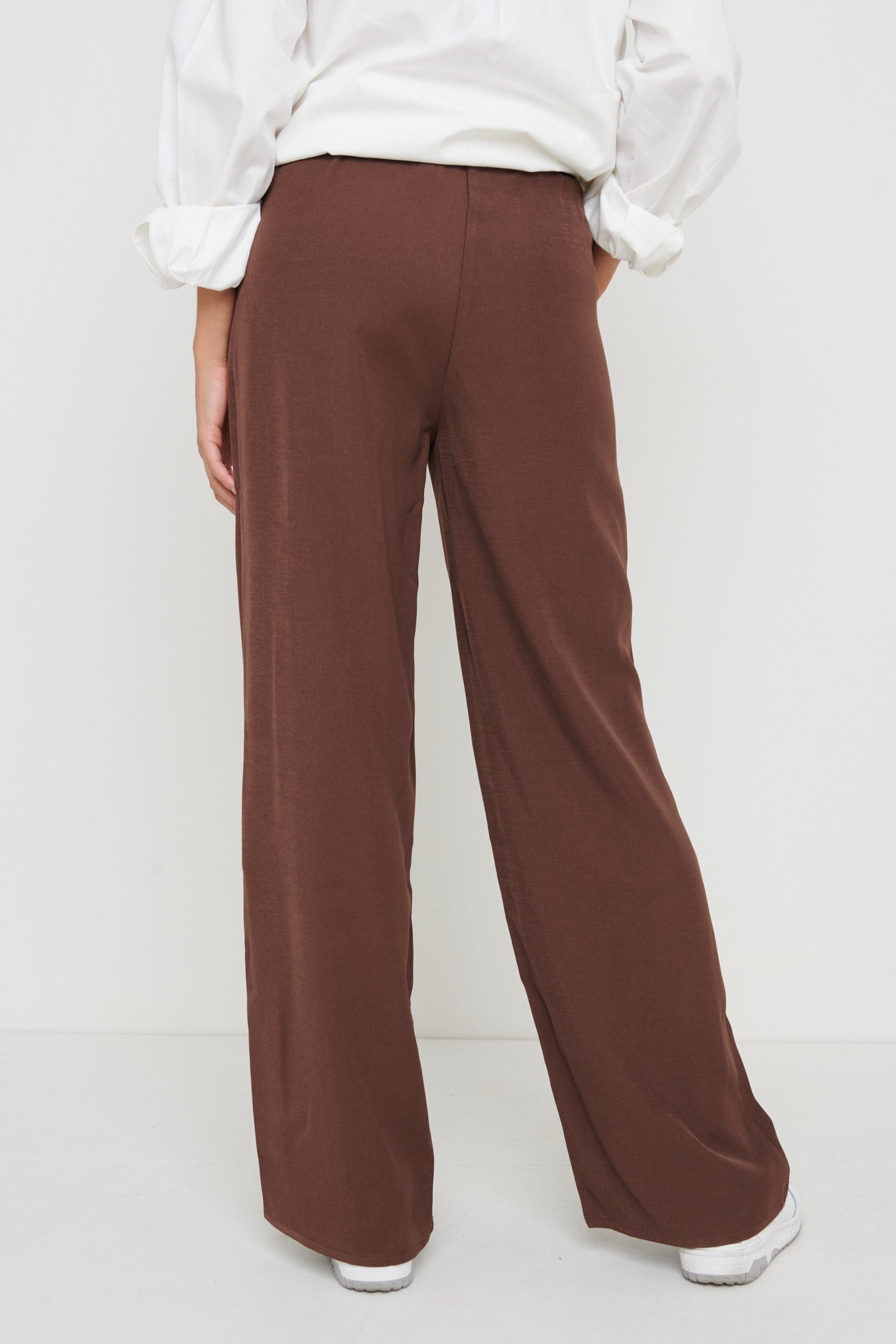 Esther Relaxed Trousers - Brown