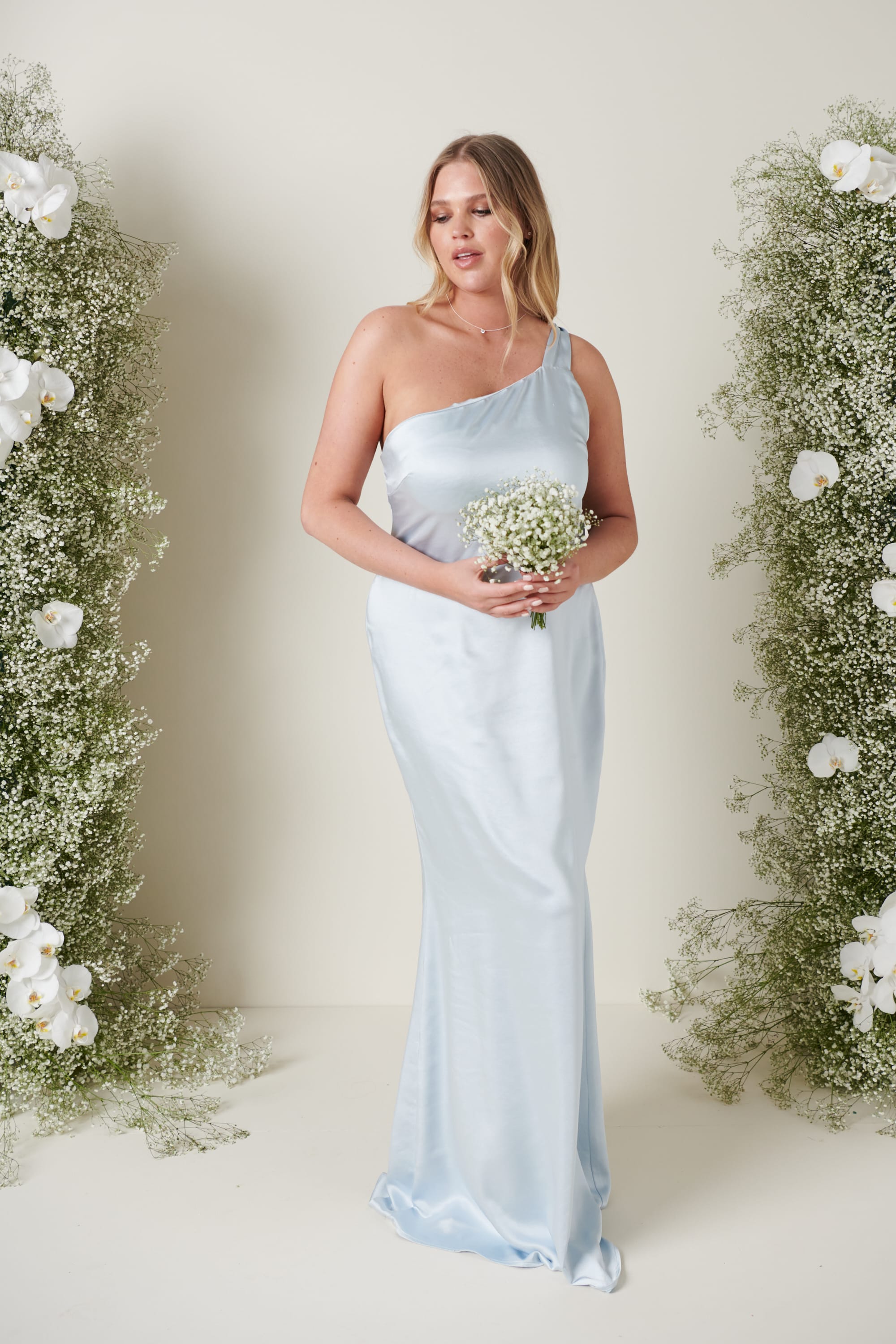 modern bridesmaid dresses uk Amelia Tie Maxi Bridesmaid Dress