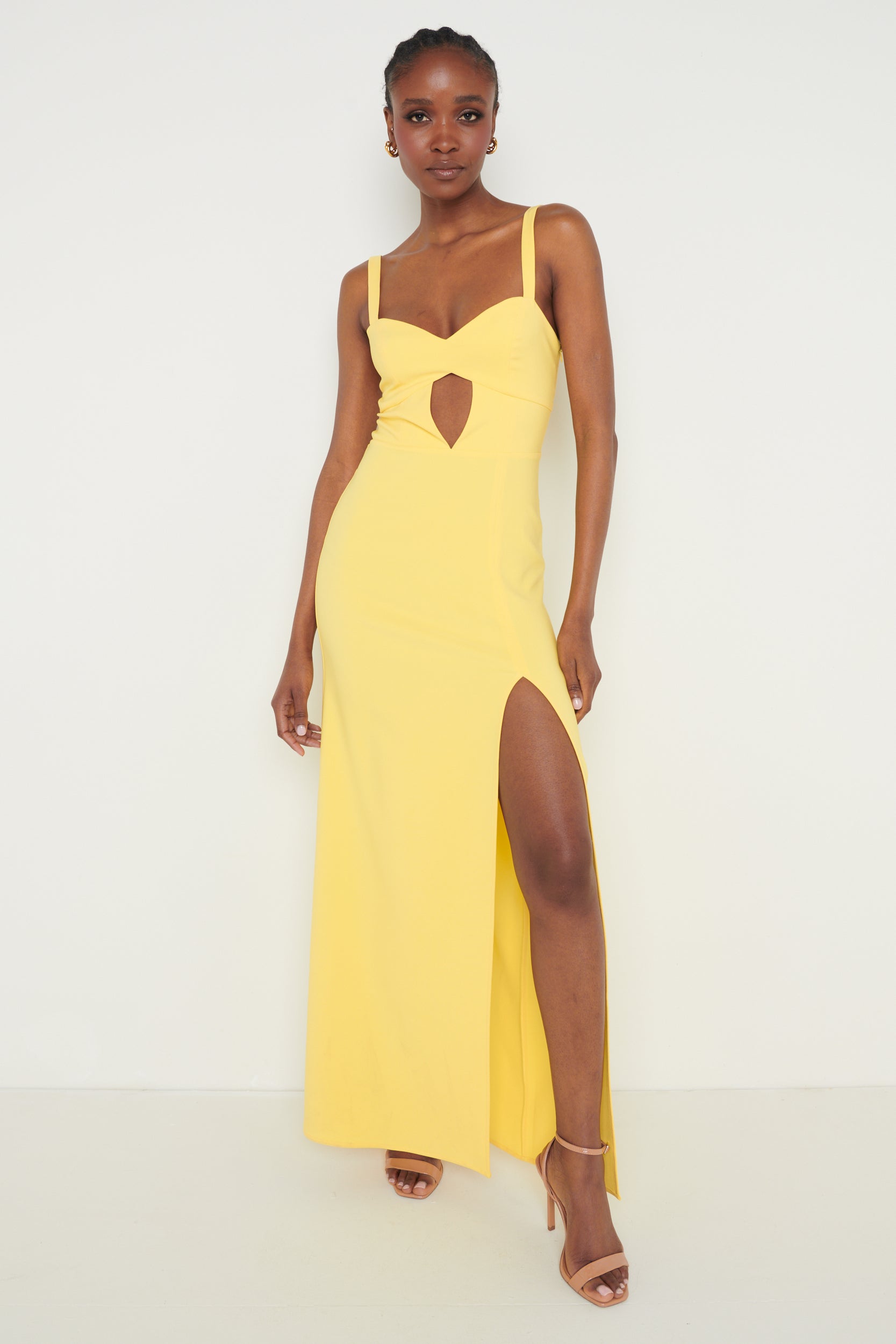Discover 224+ cut out maxi dress