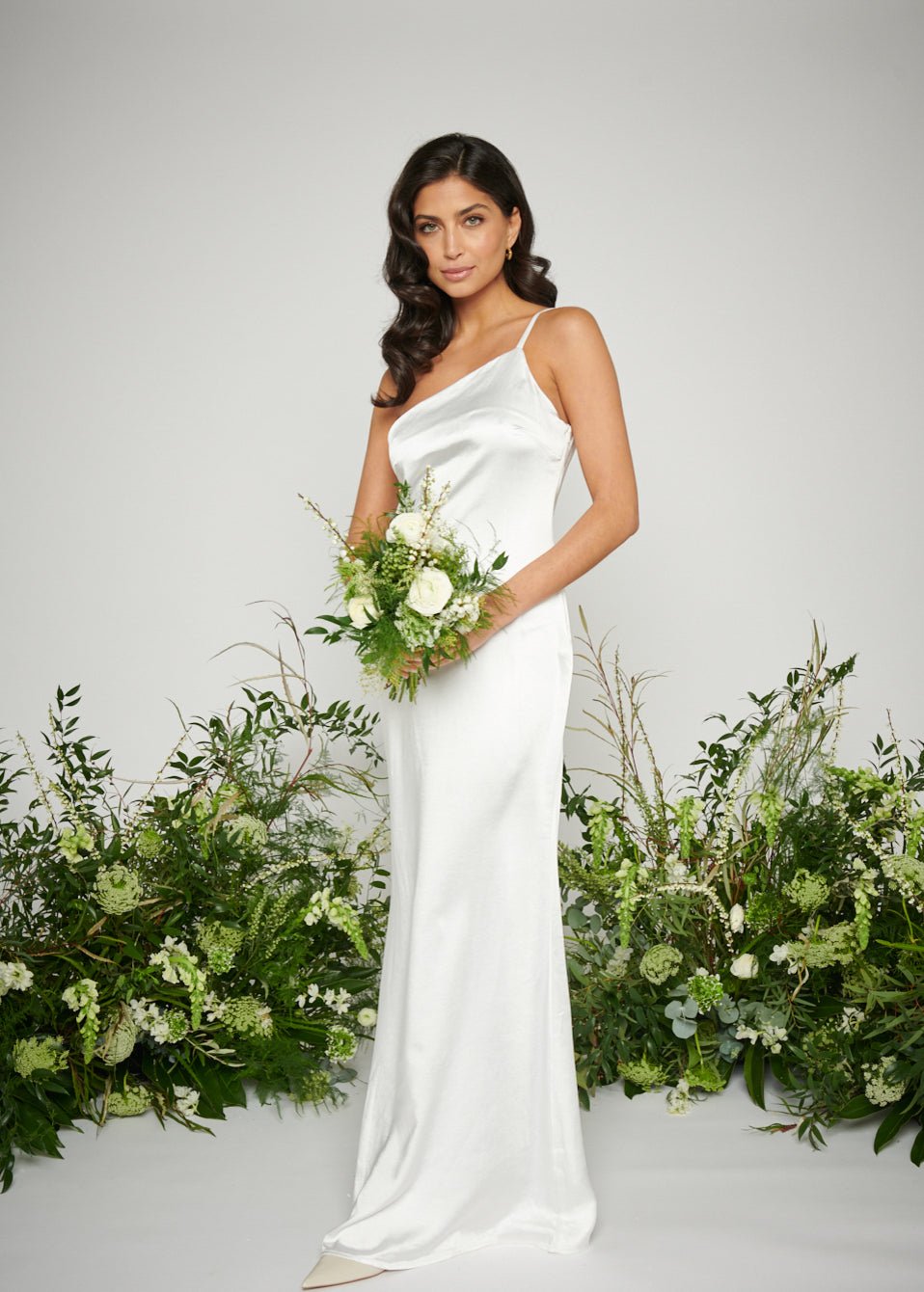 Amelia Maxi Dress - Matte Ivory – Pretty Lavish