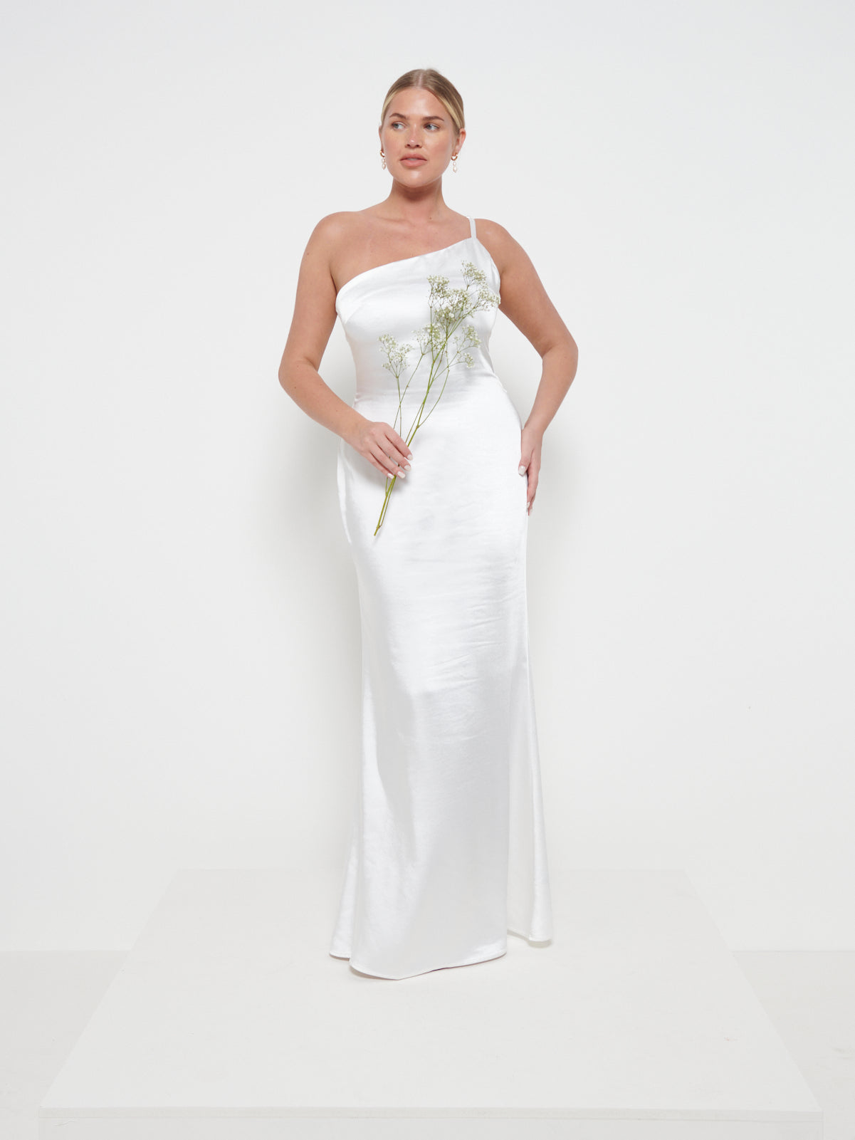 Amelia Maxi Bridesmaid Dress - Matte Ivory