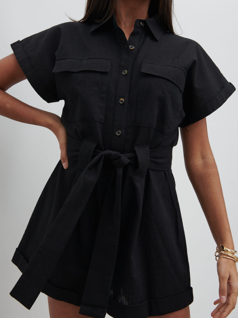 Annica Playsuit - Brown