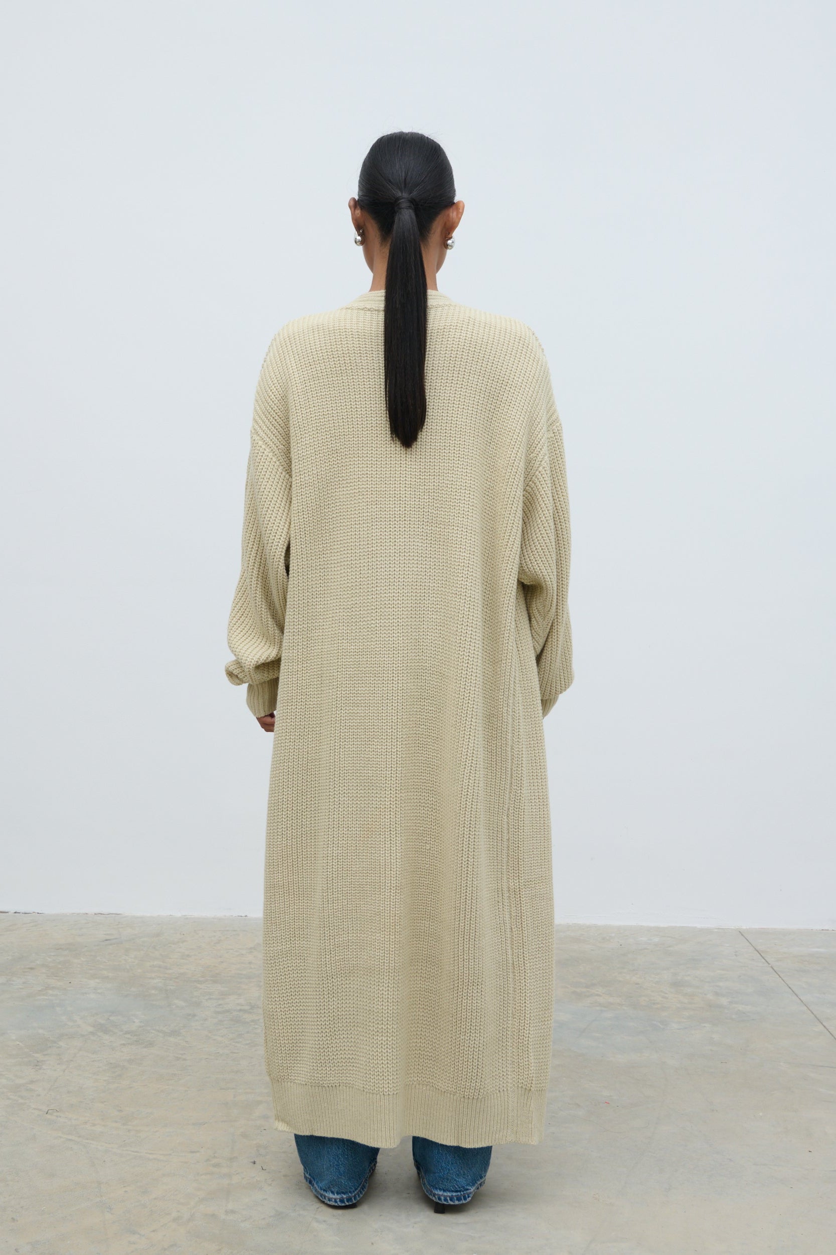 pretty lavish maxi cardigan