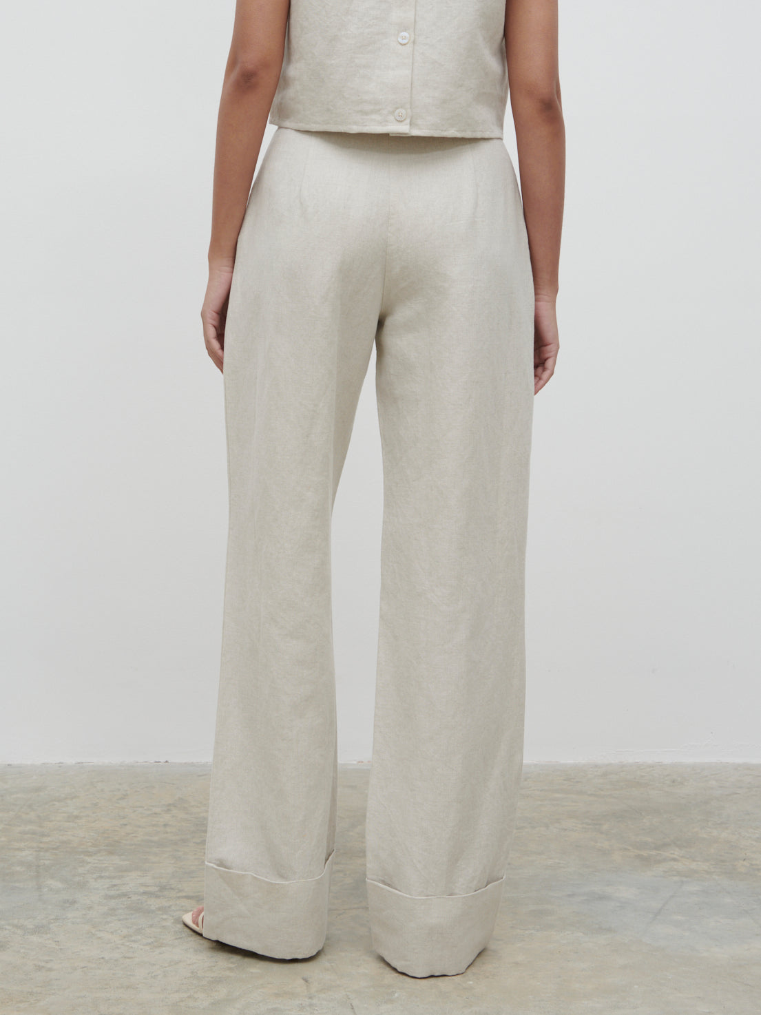 Bryony Linen Trousers - Natural