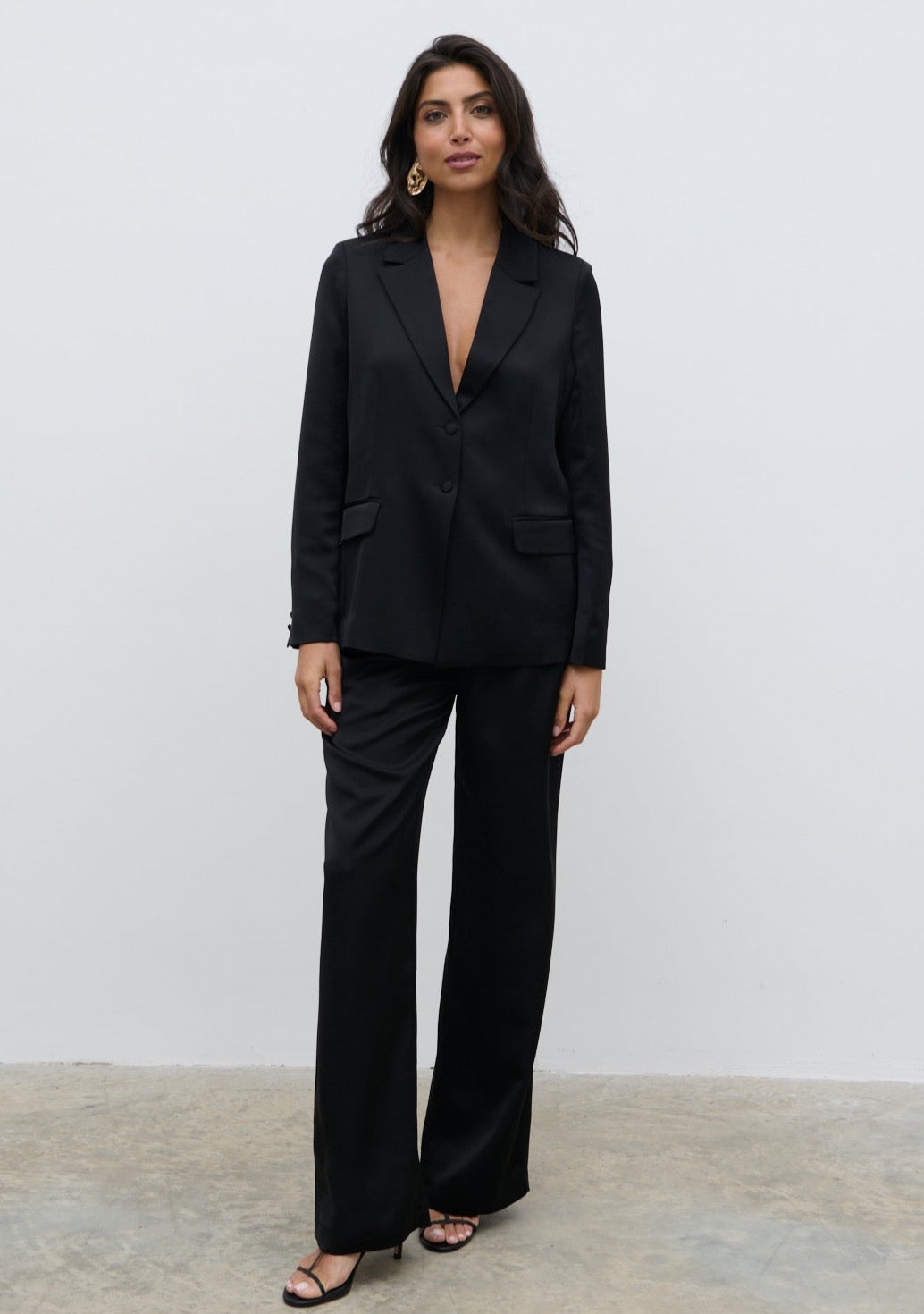 Callie Suit Trousers - Black