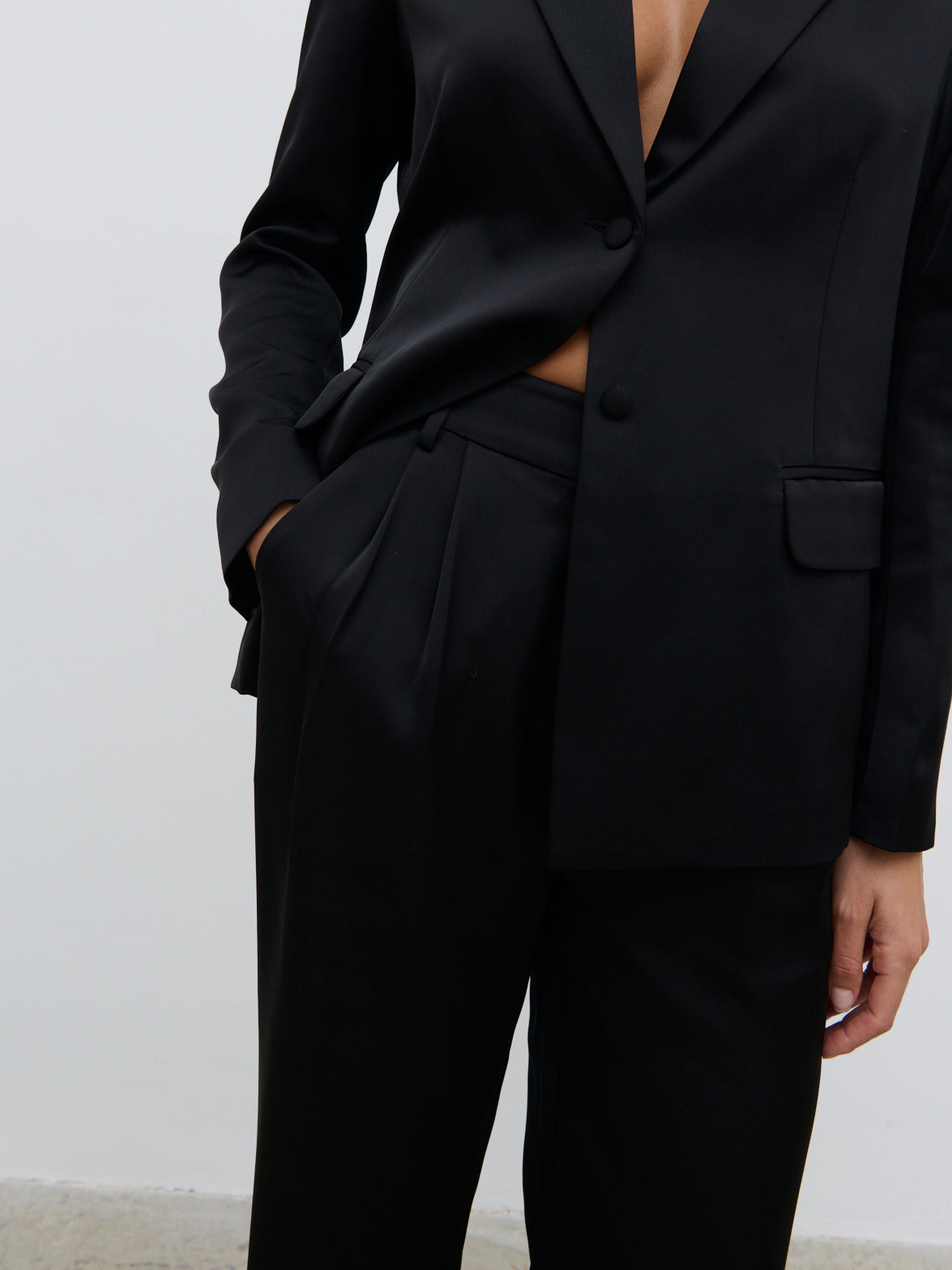 Callie Suit Trousers - Black