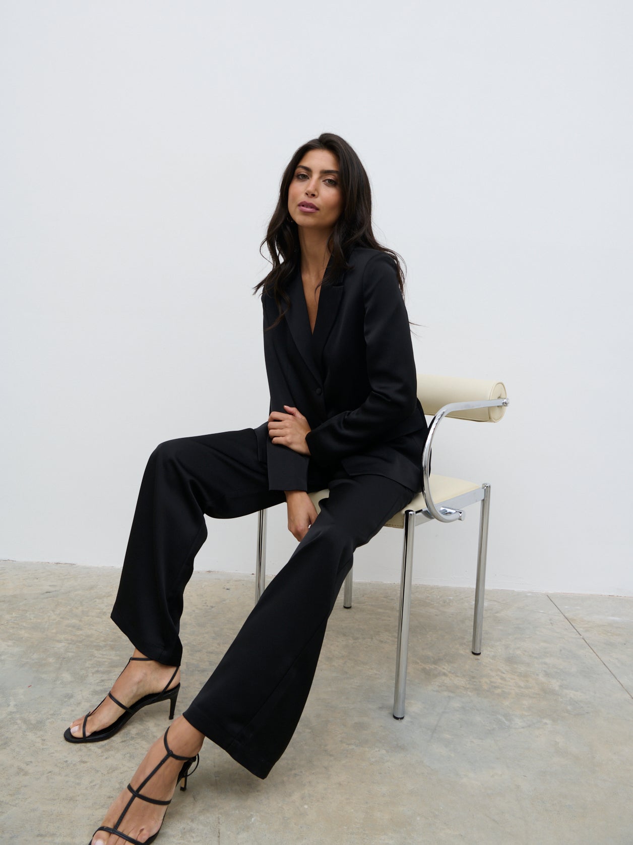 Callie Suit Trousers - Black