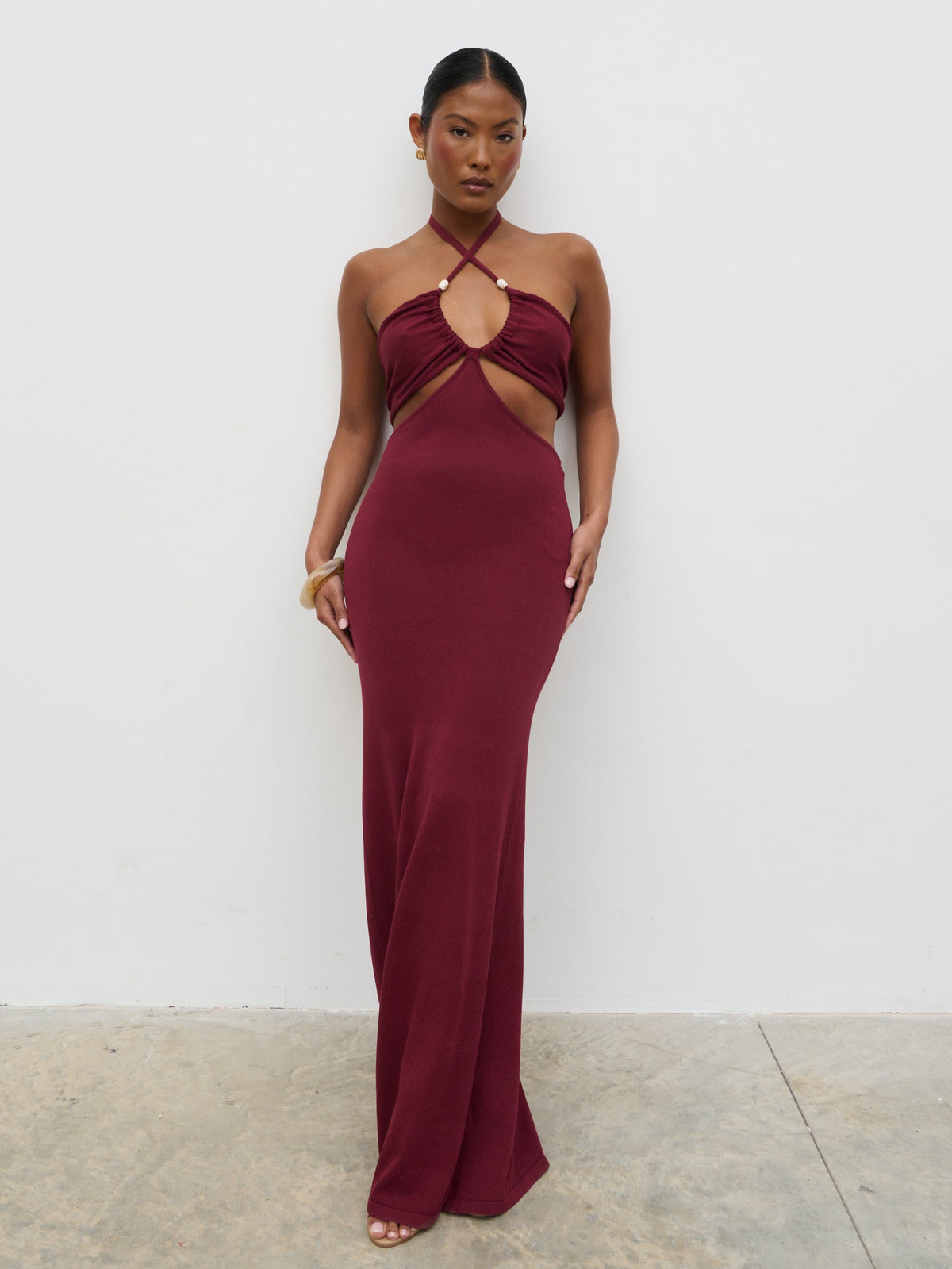 pretty lavish knit dress Women's Knitted Dresses | Mini, Midi and Maxis Pearl-White