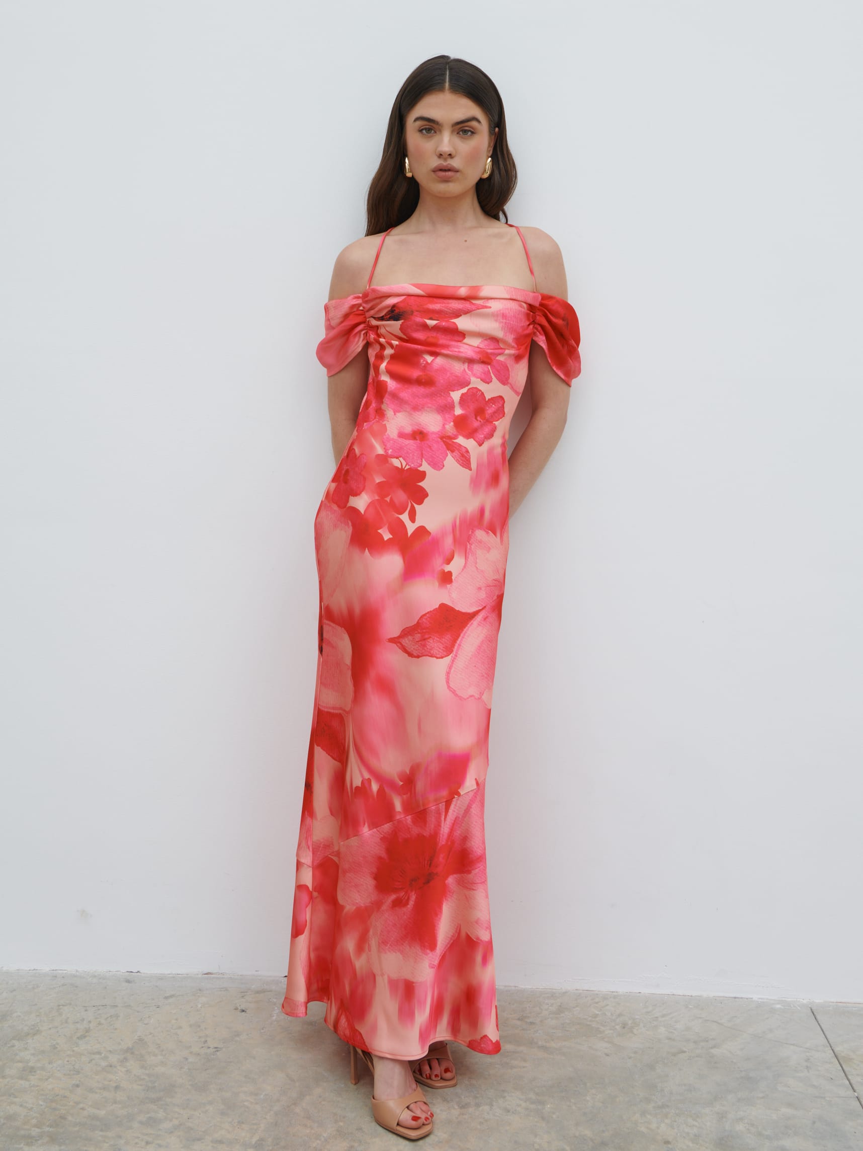 daria maxi dress Daria Cowl Slip Maxi Dress