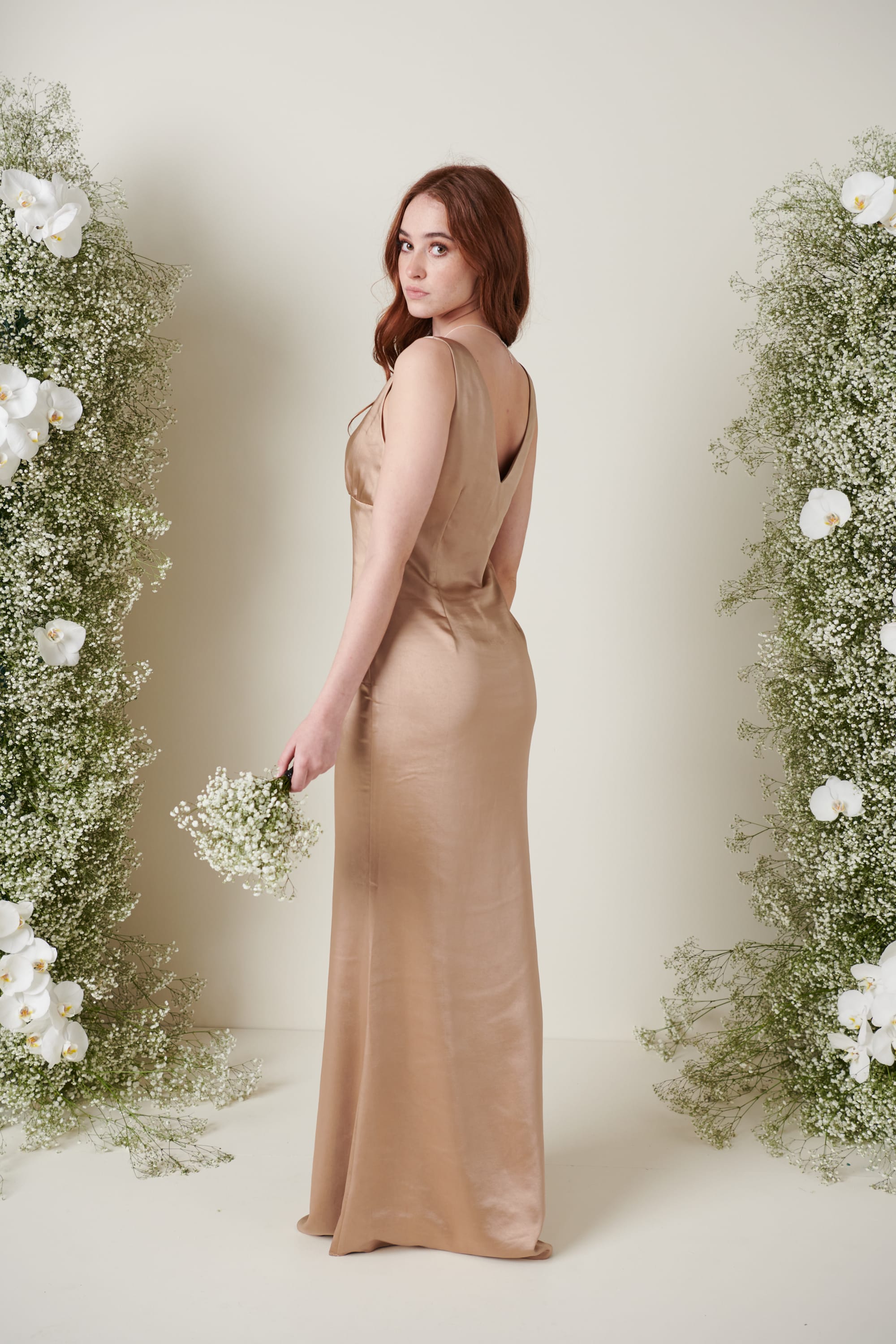 Esmee Maxi Bridesmaid Dress - Matte Mocha Pretty Lavish Esmee Maxi Bridesmaid Dress - Matte Mocha Pretty Lavish