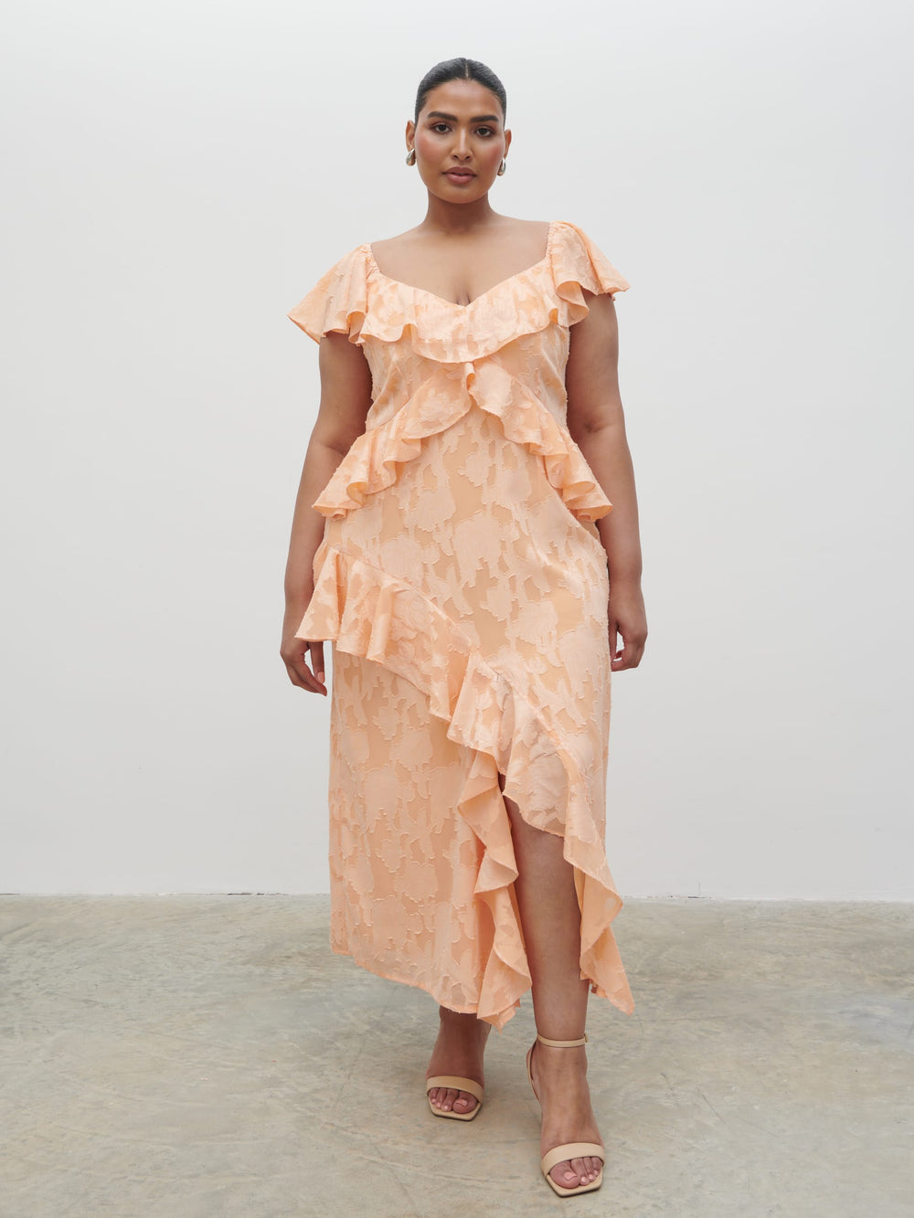 Eloise Ruffle Dress | Multi Eggs