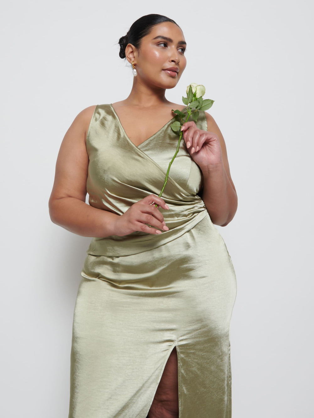 Esme Bridesmaids Dress - Olive