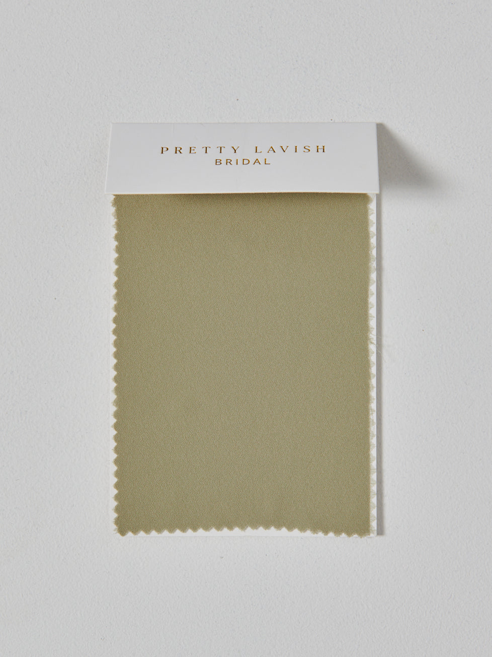 Crepe Olive Bridesmaids Swatch