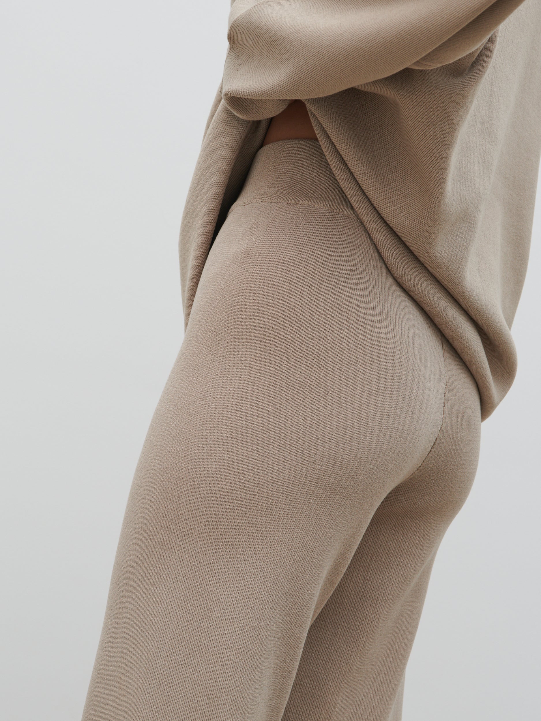 Hayden Knit Trousers - Beige