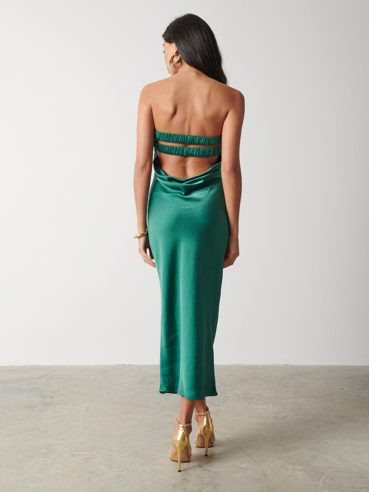 Emerald Green Bandeau Folded Detail Extreme Split Maxi Dress Discount Pretty Little Thing Emerald Green Maxi Dress Outlet Emerald Green Bandeau Folded Detail Extreme Split Maxi Dress Discount Pretty Little Thing Emerald Green Maxi Dress Outlet