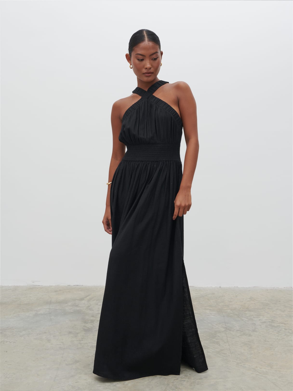 hollie maxi dress Tiare Hawaii Hollie Maxi Dress in Aloha Pink