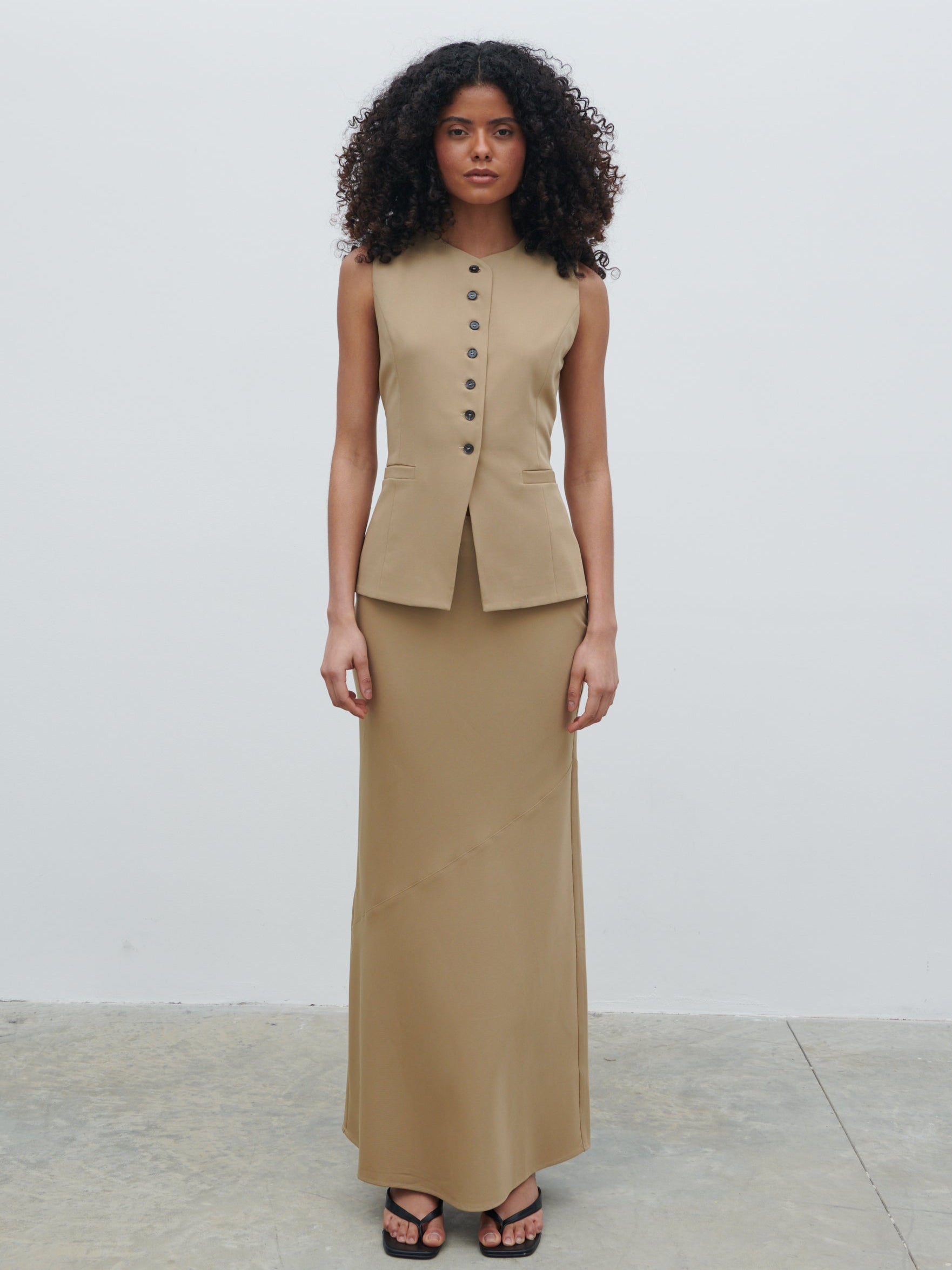 Maxi Skirt Asymmetric Button Down Skirt Button Down Maxi Denimi Skirt