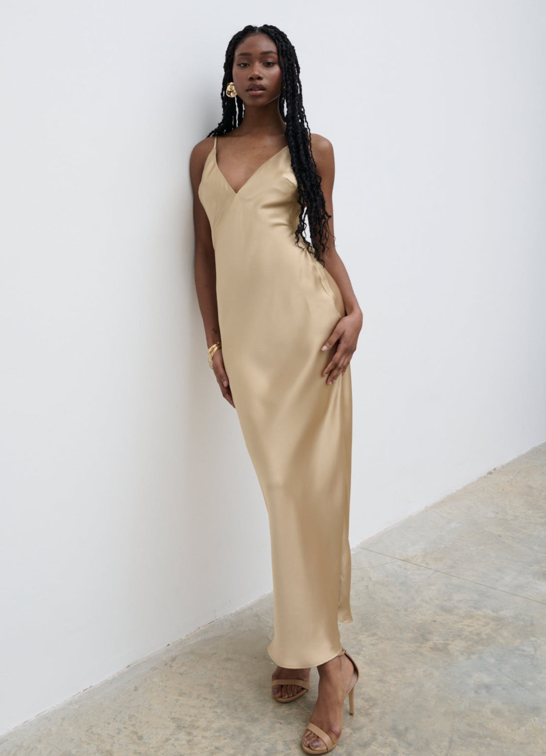Jode Maxi Dress Irish Cream - Main Image
