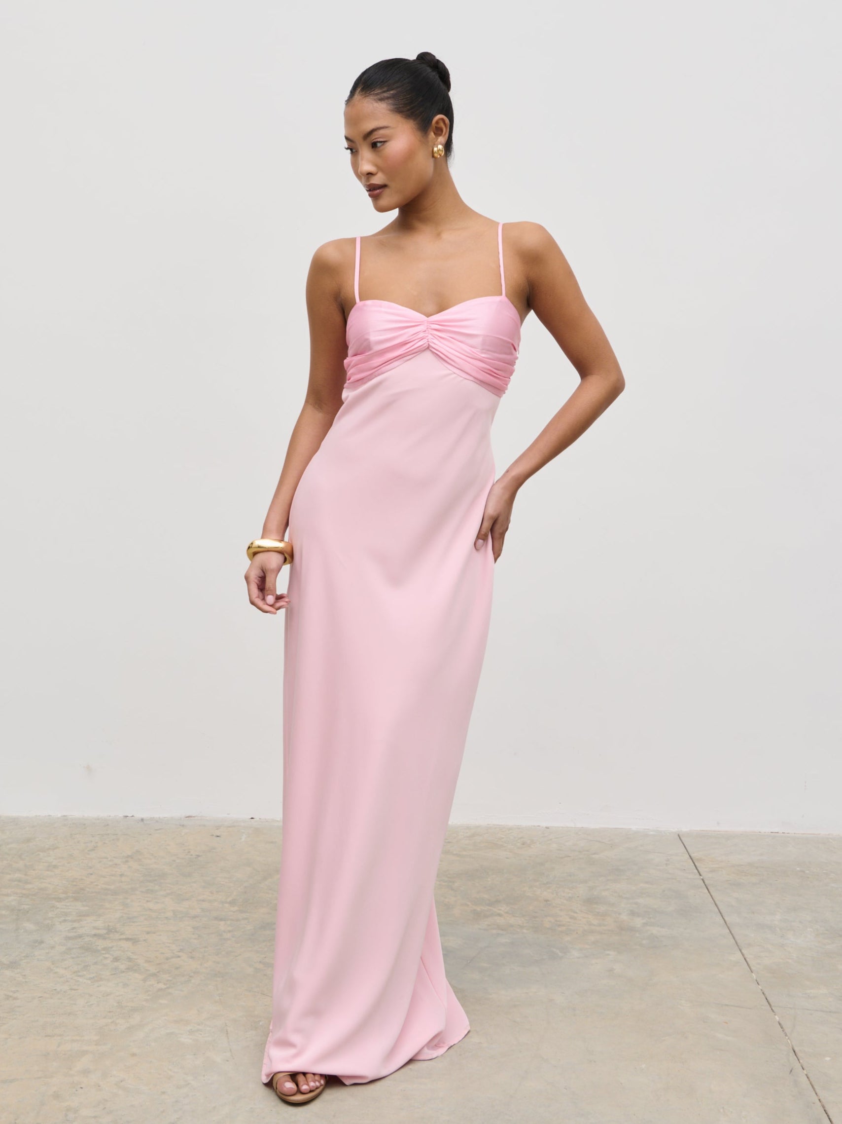 Joely Maxi Dress - Peony Pink Pretty Lavish Joely Maxi Dress - Peony Pink Pretty Lavish