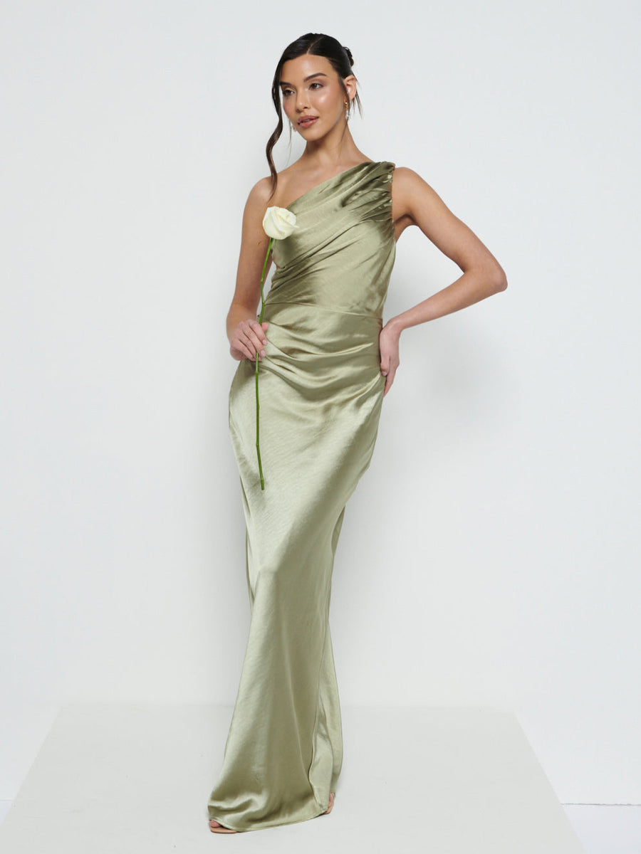 Osiria Bridesmaid Dress - Olive