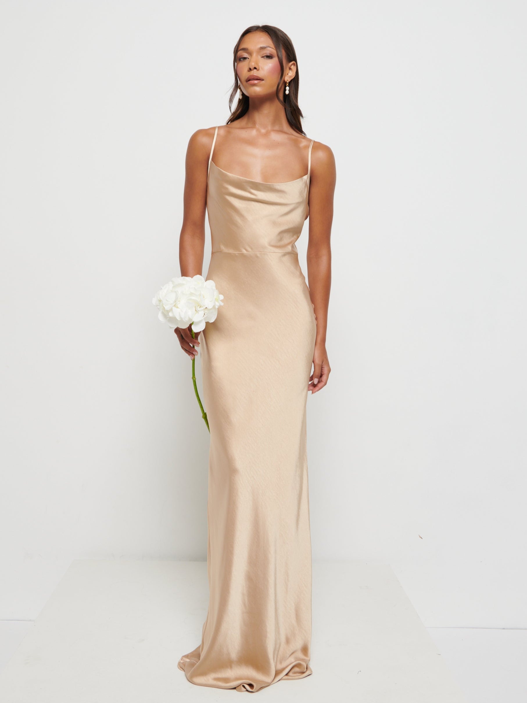Bridesmaid Pretty Lavish Gold Dress Backless Beach V-Neck Long Gold Bridesmaid Dresses Slit Side Bridesmaid Pretty Lavish Gold Dress Backless Beach V-Neck Long Gold Bridesmaid Dresses Slit Side