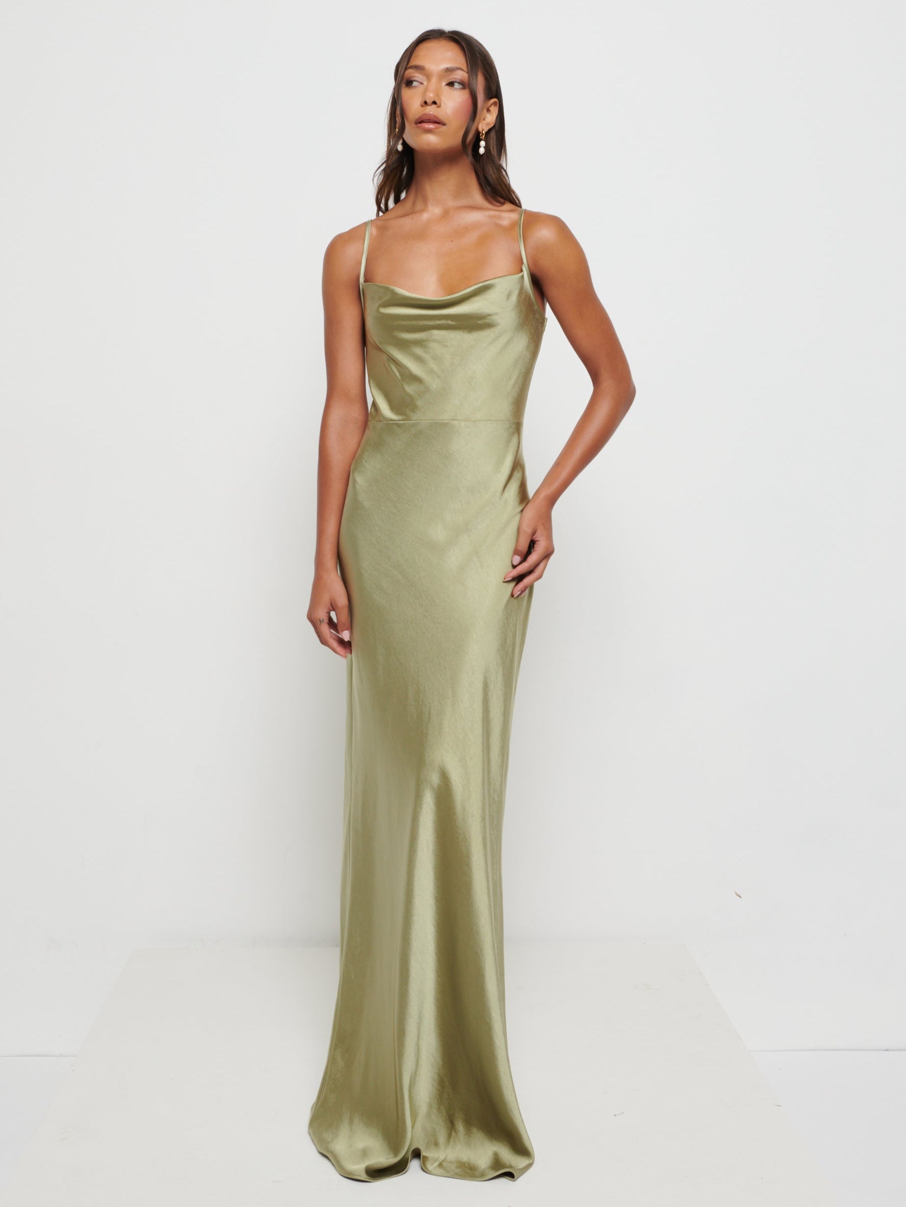 keisha maxi bridesmaid dress - matte sage reviews Satin Bridesmaid Sage Bridesmaid Dresses Uk Keisha Maxi Bridesmaid Dress Matte Sage