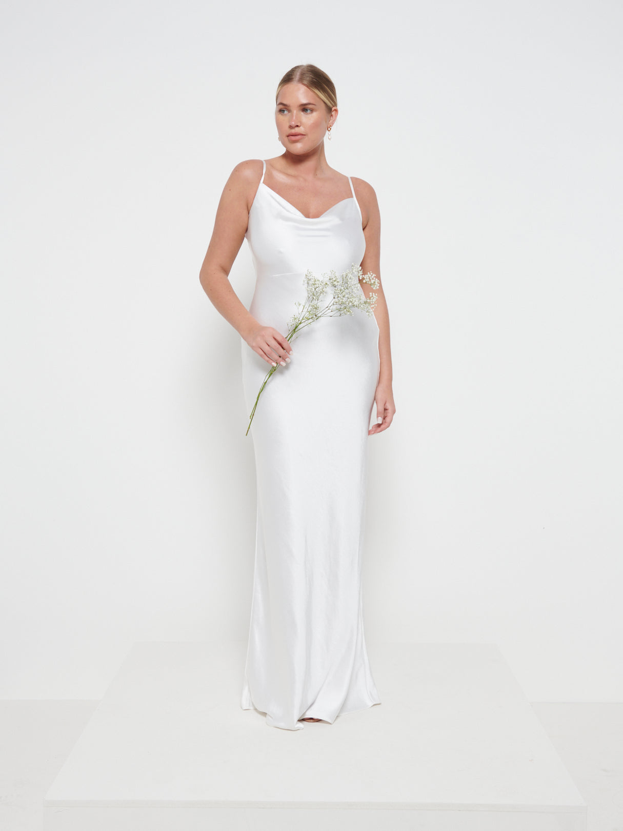 Keisha Maxi Bridesmaid Dress - Matte Ivory