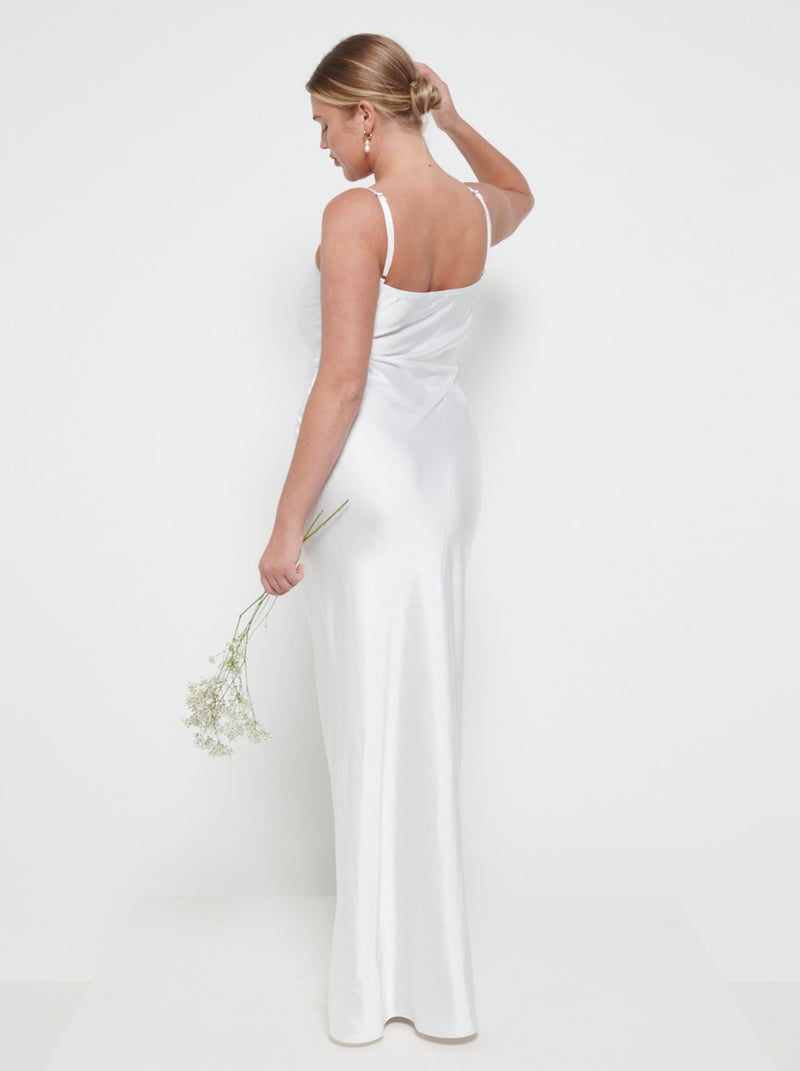 KEISHA LACE DETAIL MAXI DRESS