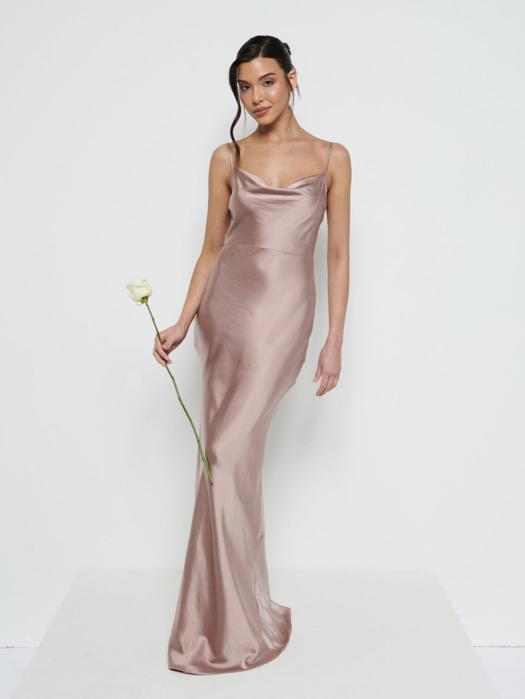 Keisha Maxi Bridesmaid Dress - Amethyst