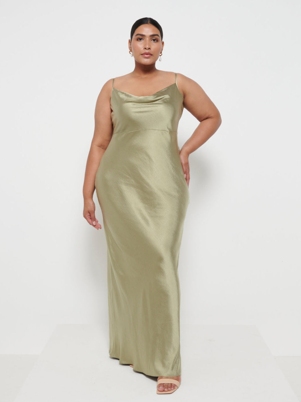Keisha Scarf Maxi Dress