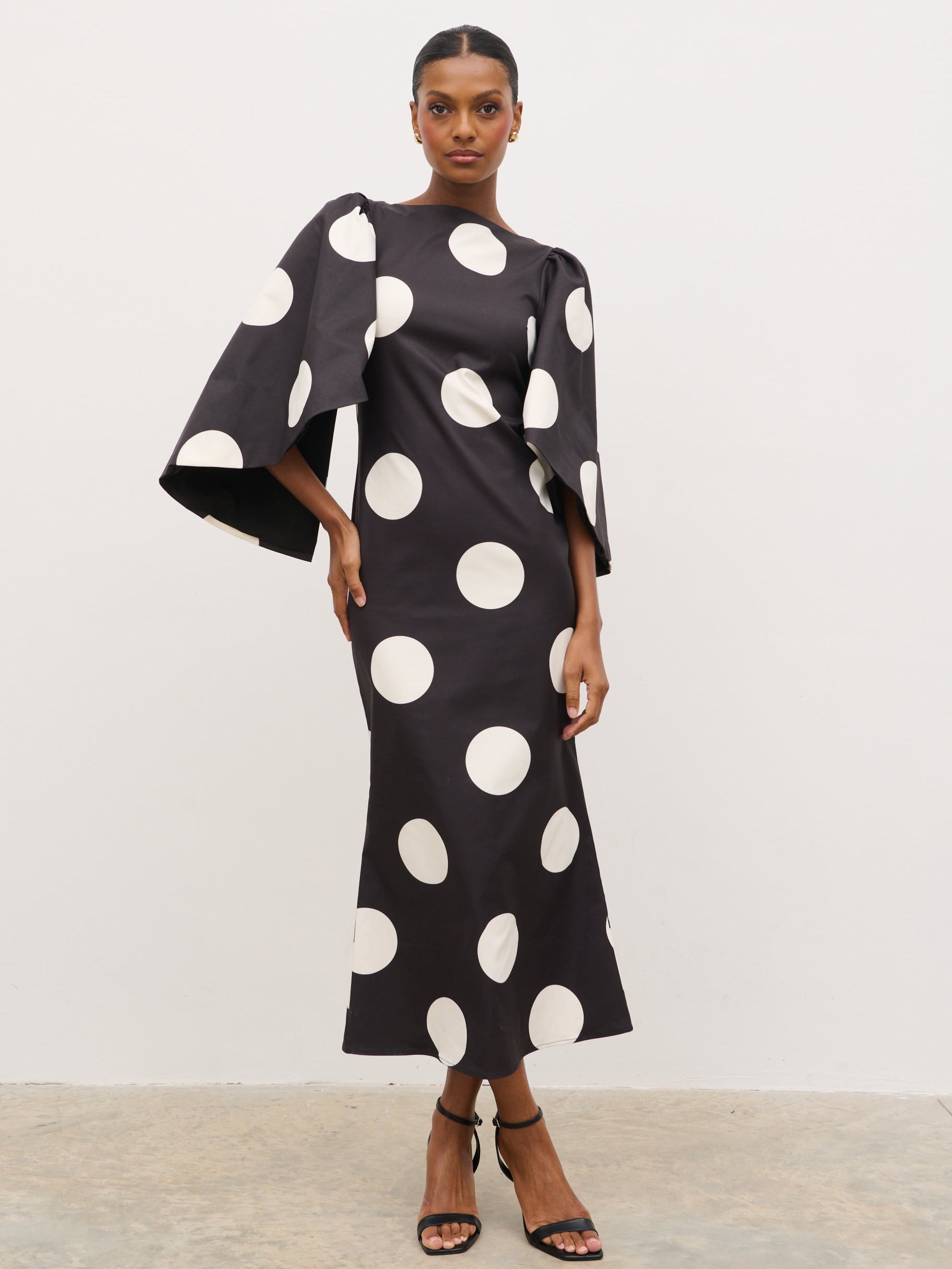 Liora A-Line Midaxi Dress