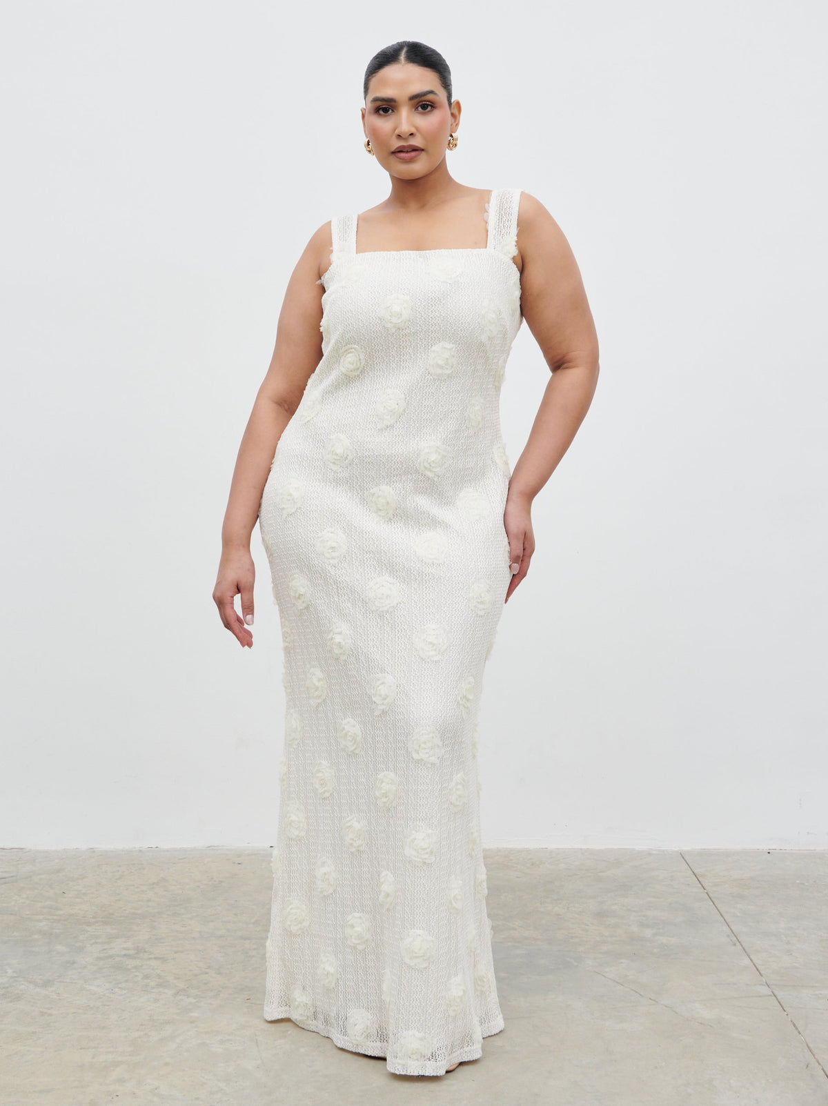 Nancie Floral Maxi Dress Curve