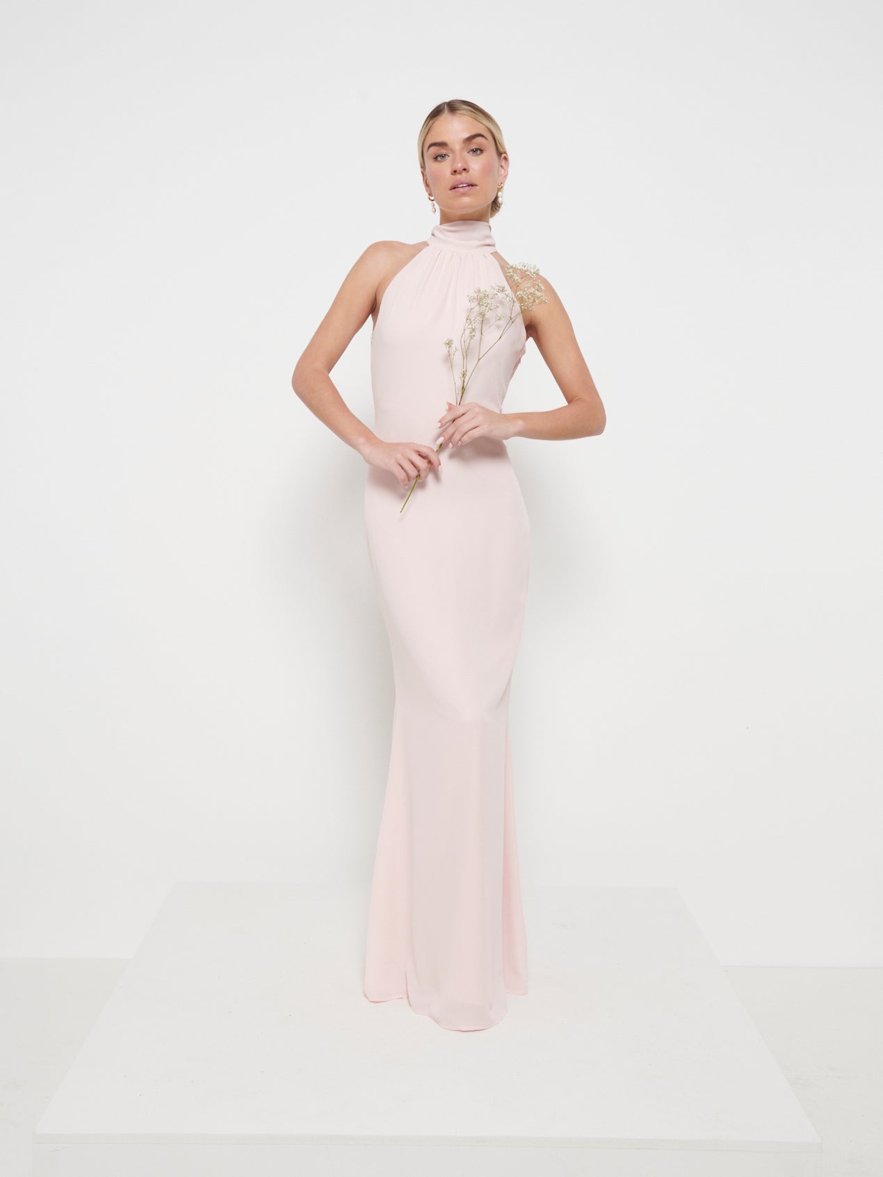 odelle chiffon maxi bridesmaid dress Pretty Lavish Odelle Chiffon Maxi Bridesmaid Dress