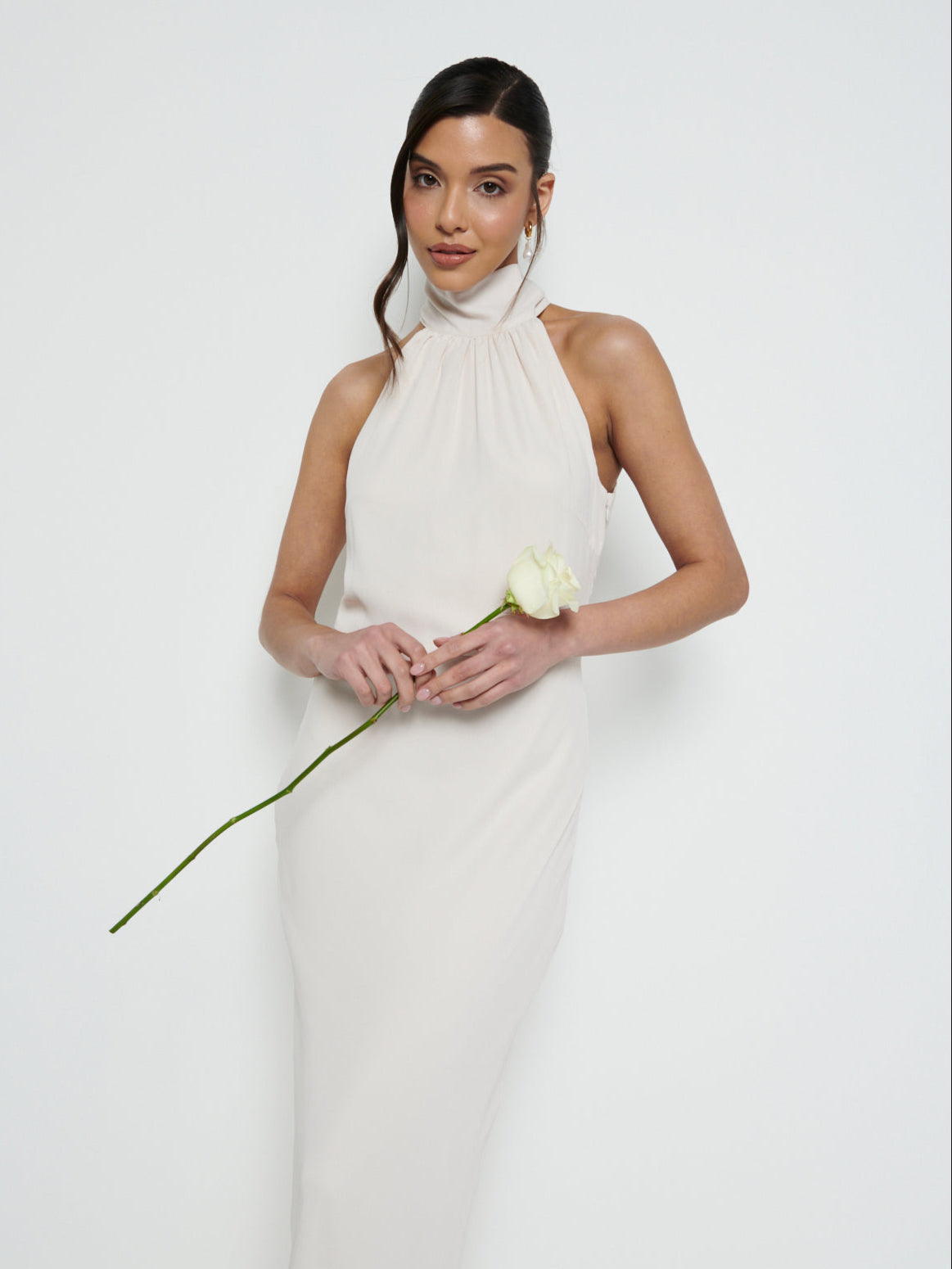 odelle chiffon maxi bridesmaid dress Odelle Chiffon Maxi Bridesmaid Dress - Emerald