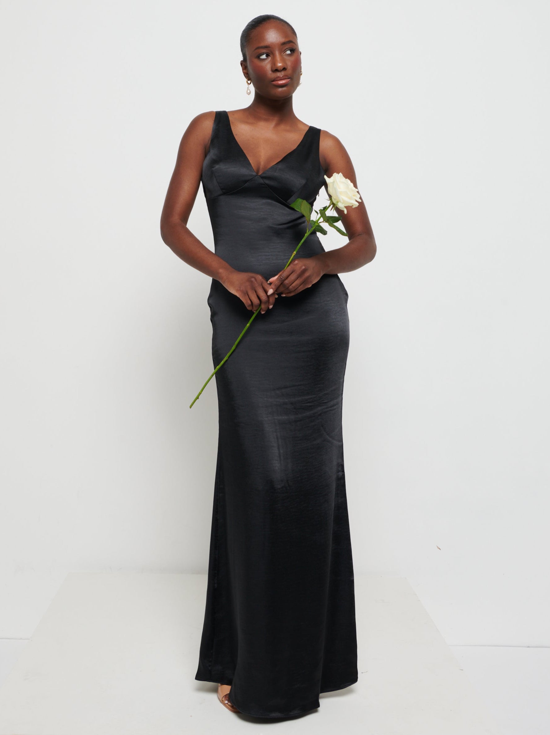 black matte satin bridesmaid dress Piper Maxi Perfect for Black Tie Women's Ombre Lace Up Color:Sage Multi Print-Solid or Embellishment:LACE