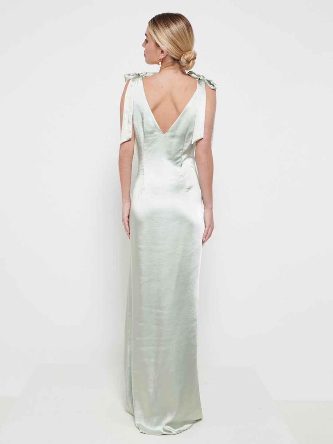 pretty lavish bridesmaid dresses Piper Tie Maxi Bridesmaid Dress