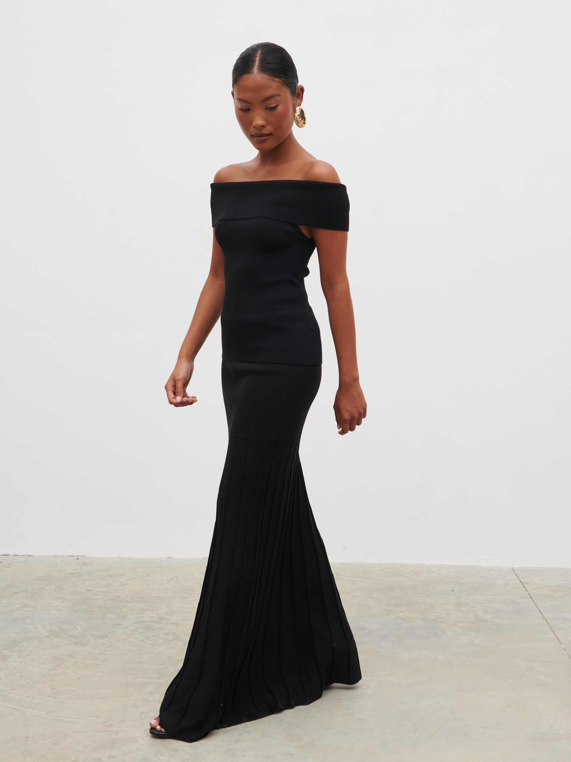 bardot reagan midi dress Reagan Midi Dress In Colour Shocking Pink - Bardot Reagan Midi Dress, HD Png Download