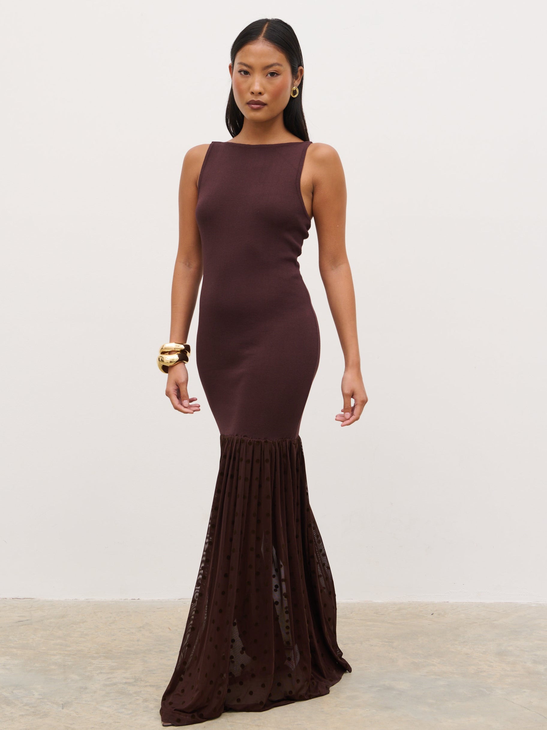 burgundy wrap dress High Slit Do Not Bleach Statement Men's 3 Piece 050 TU size:0