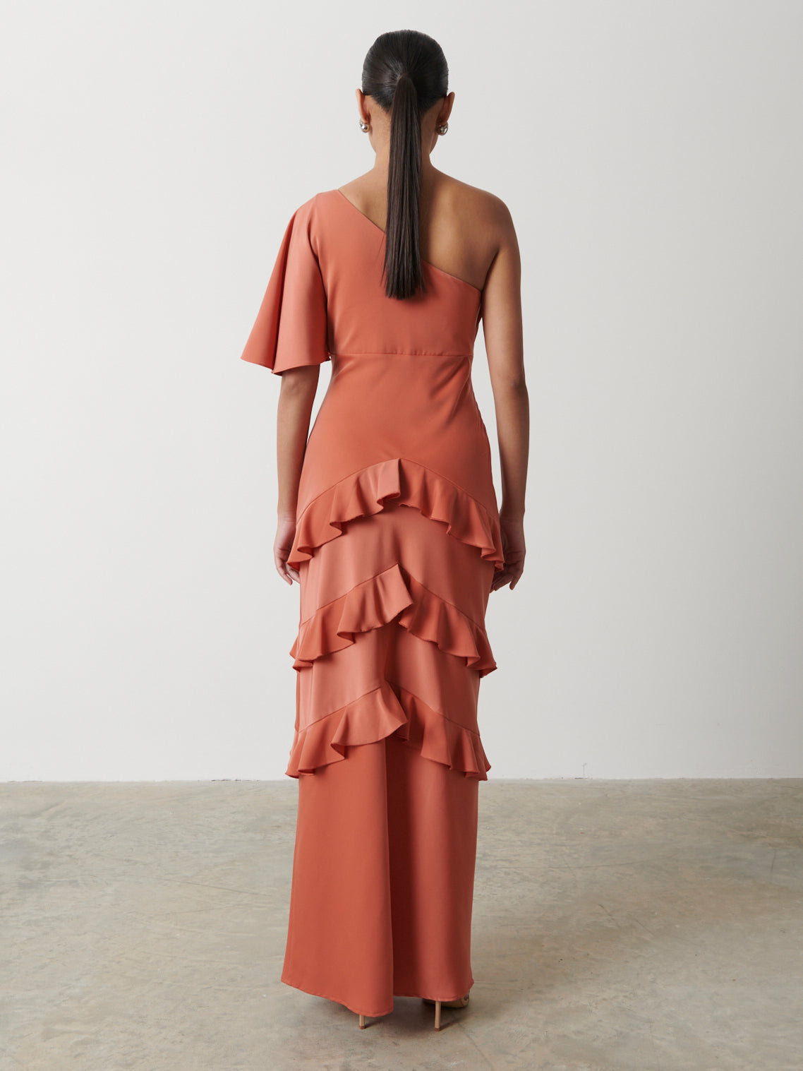 Romilly Maxi Dress - Terracotta
