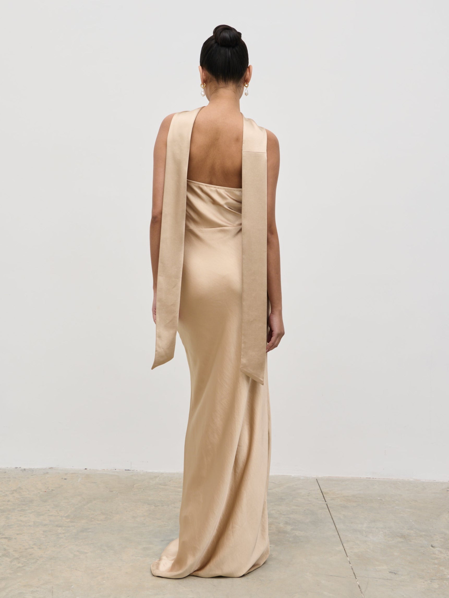satin sashes for bridesmaid dresses Bridesmaid Dress 2026 Sleeveless Long Dusty Sage Spaghetti Straps