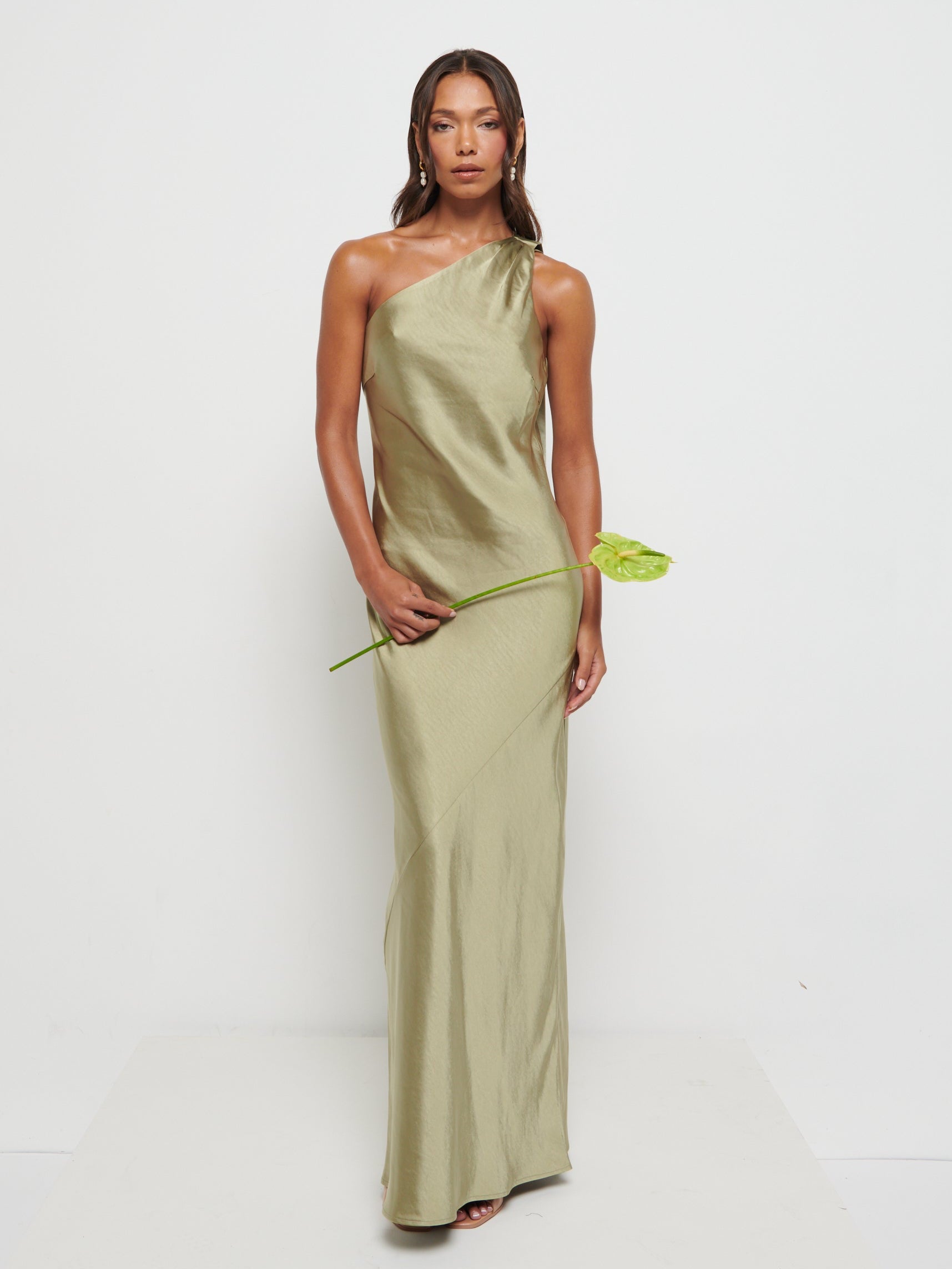 Sheree Scarf Maxi Bridesmaid Dress
