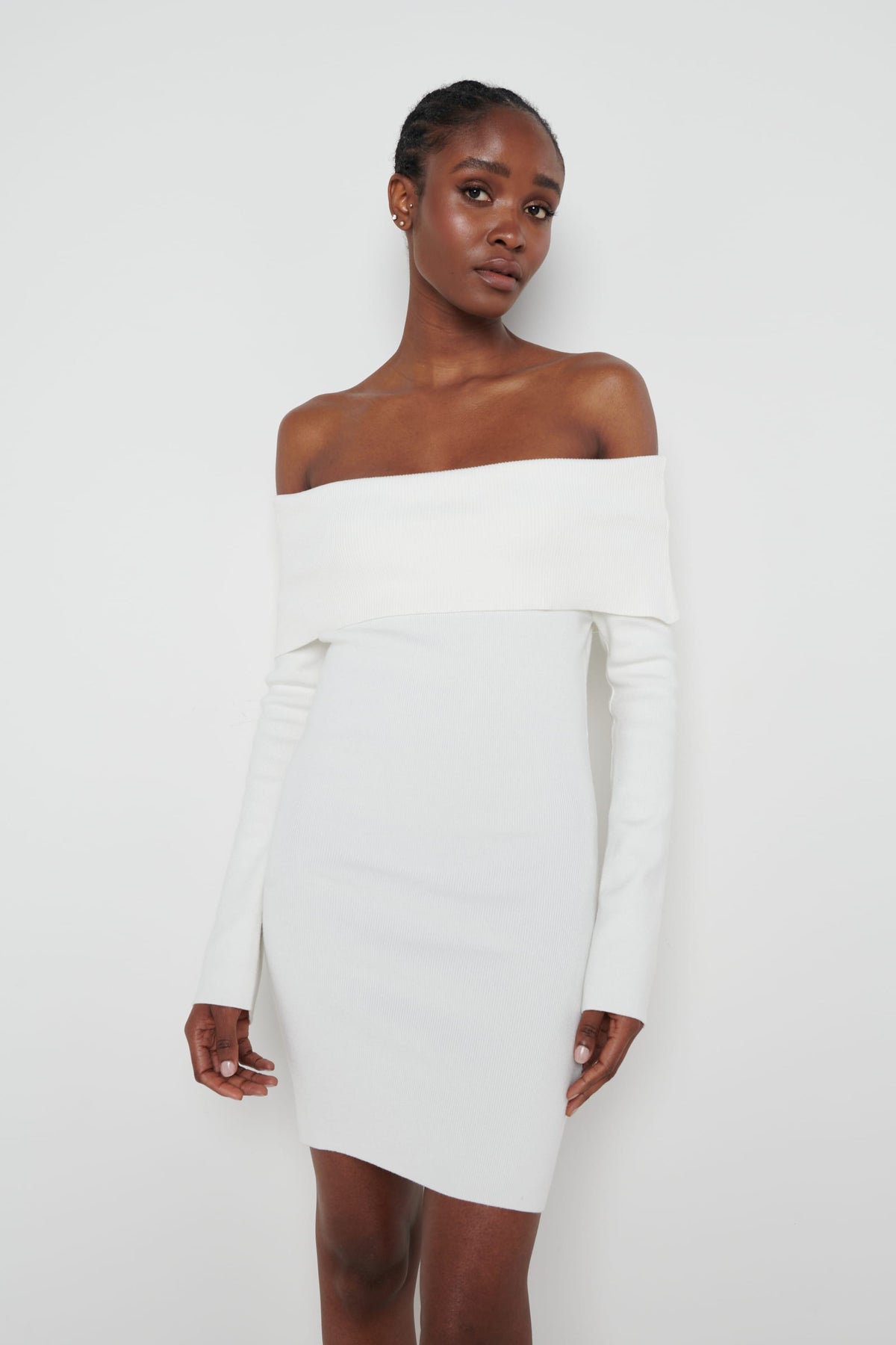 Soreya Mini Bardot Knit Dress