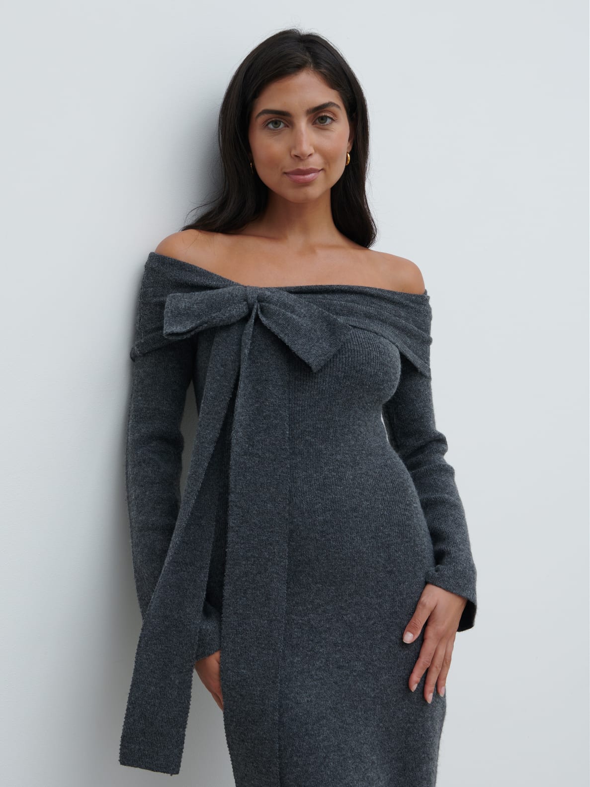 tilda knit dress Reformation Tilda Knit Dress - White
