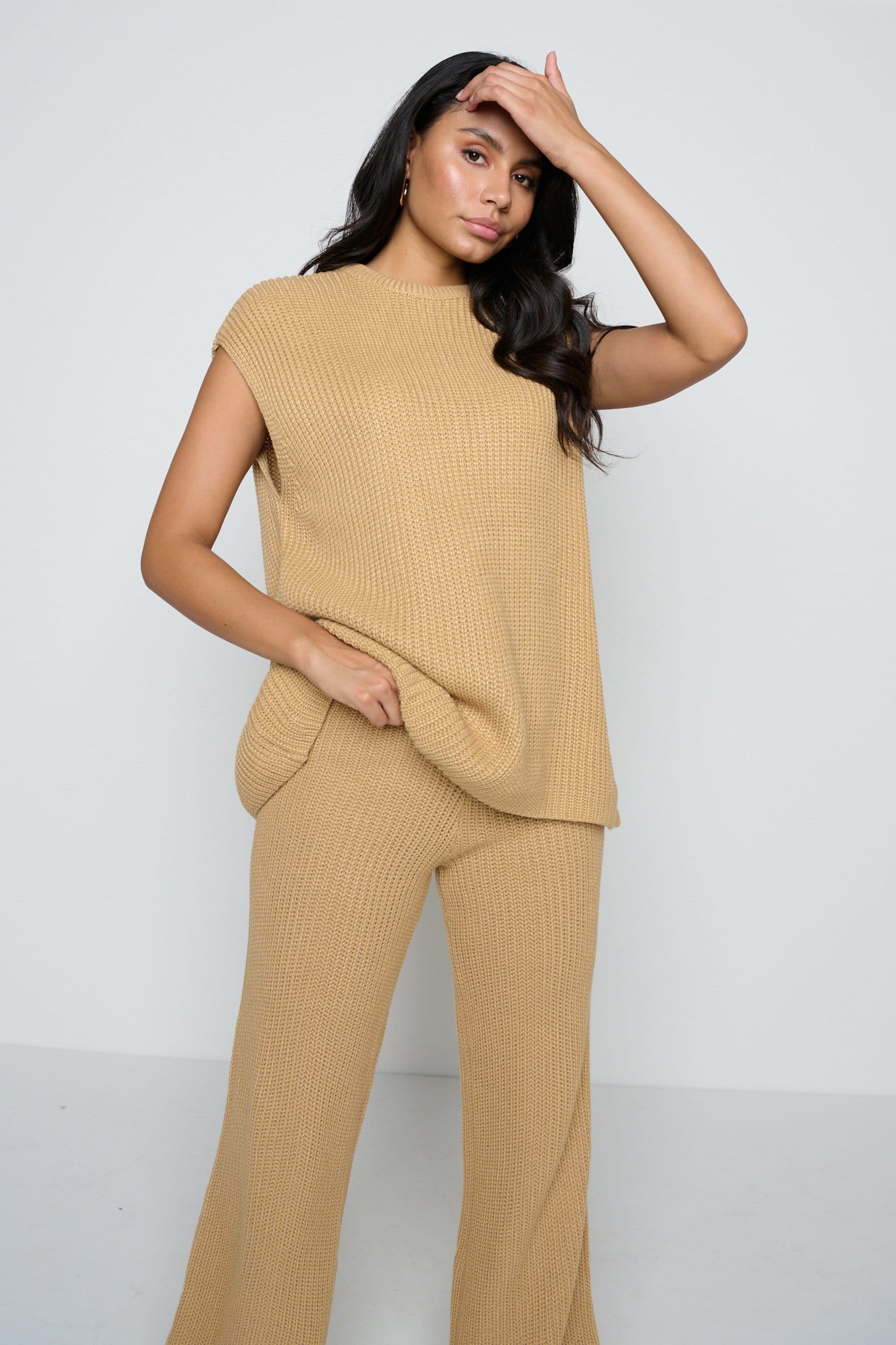 Pull sans manches Frankie - Camel