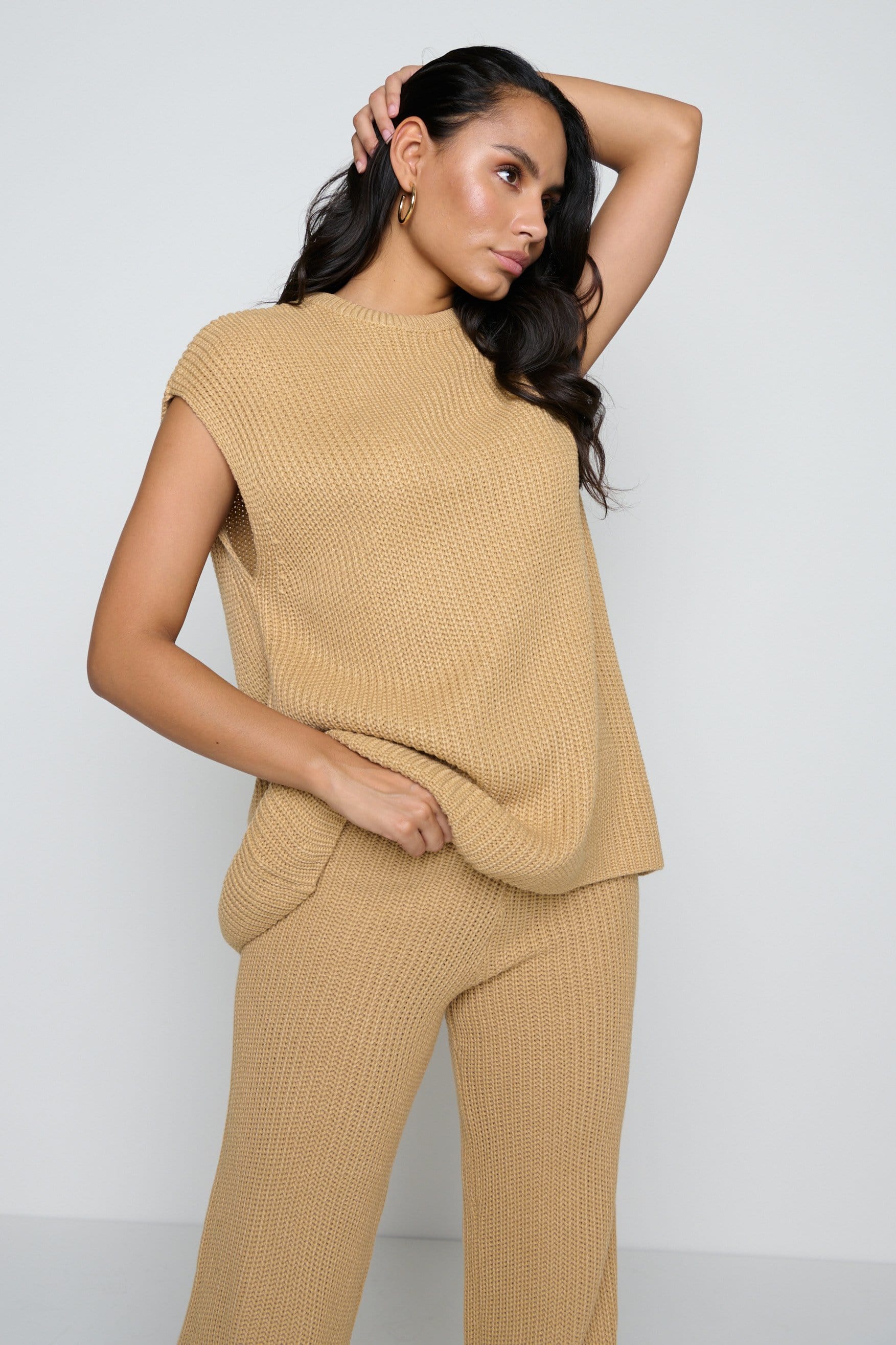 Pull sans manches Frankie - Camel