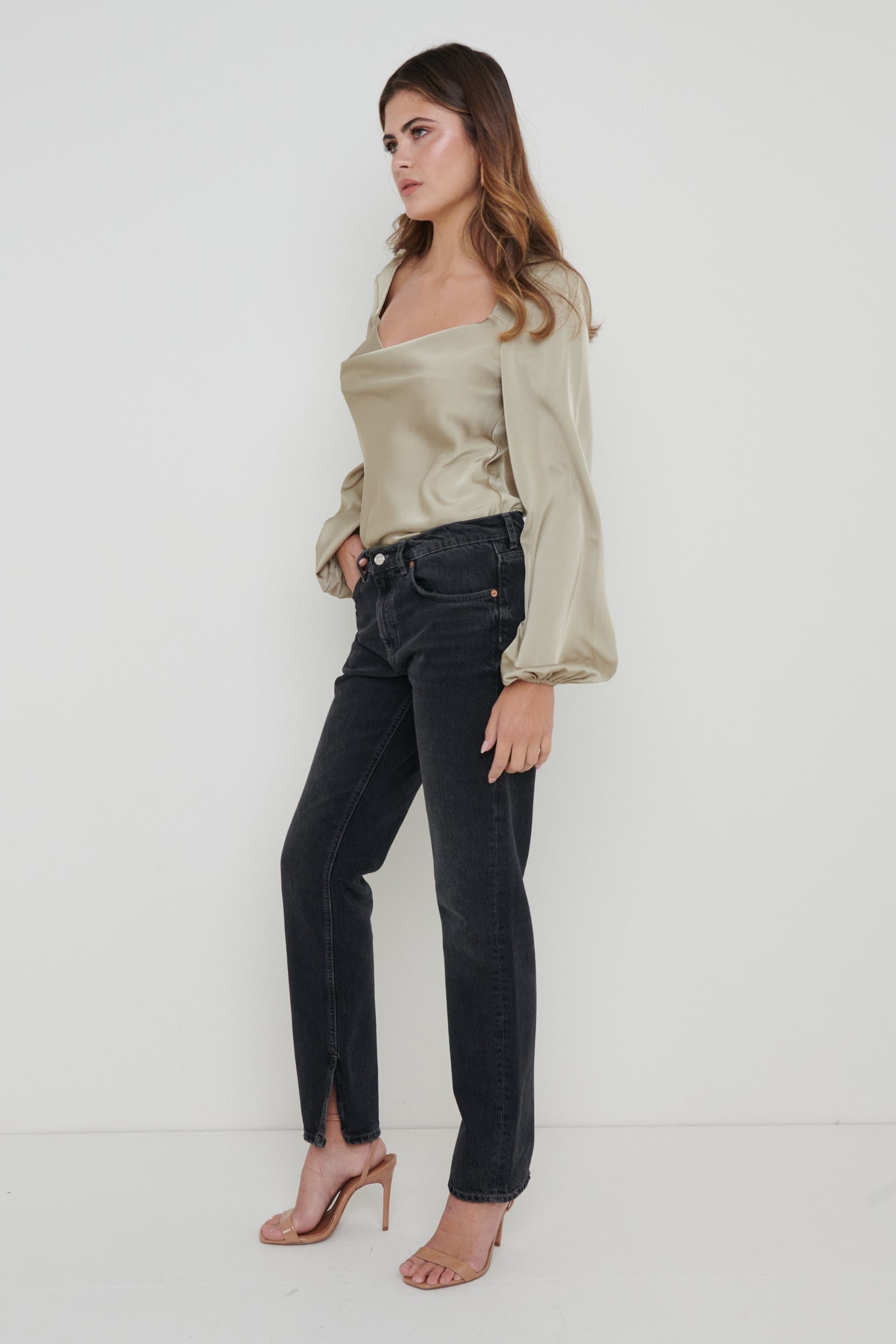 Blouse Janis - Taupe