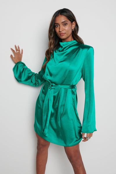 Mady Emerald Dress - Blue Leaf Houston